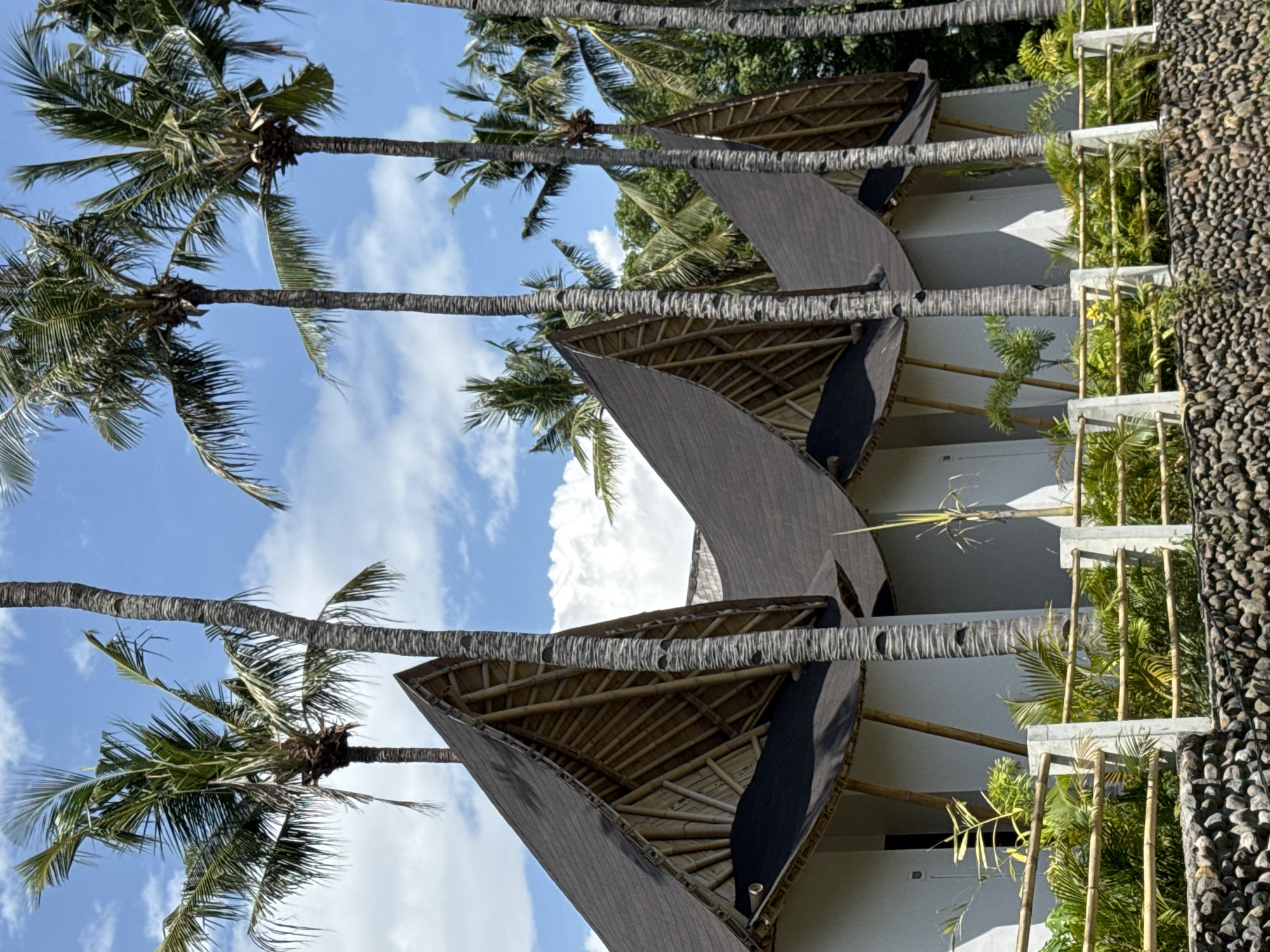 Rural Indonesian community morning scenes captured showing traditional architecture