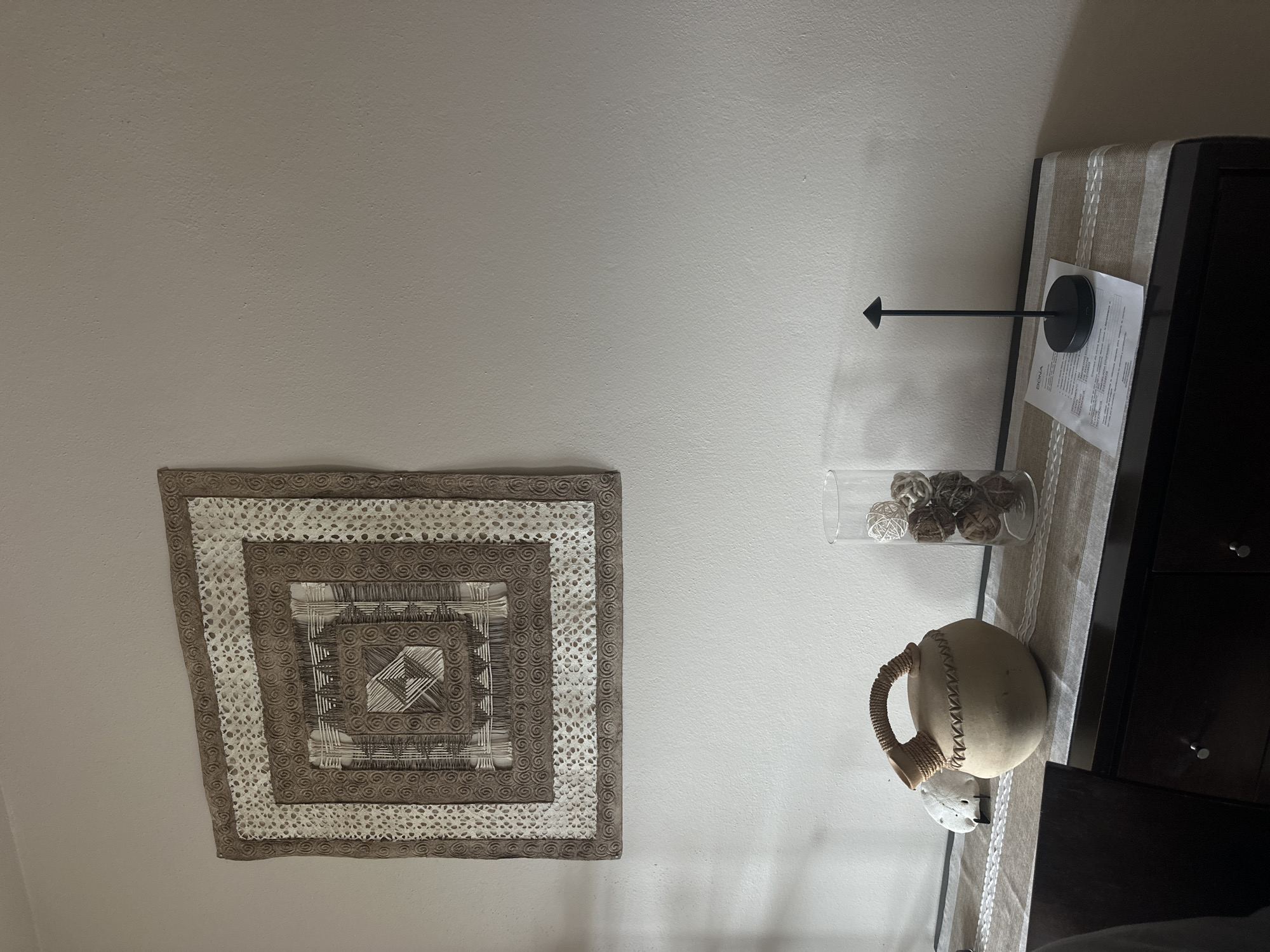 Interior design documented in Jesús del Monte residential space