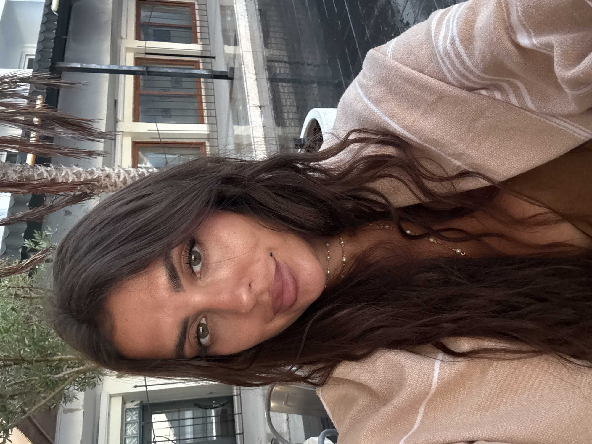 Sunset evening on the Fethiye coast, coffee and seaside selfies