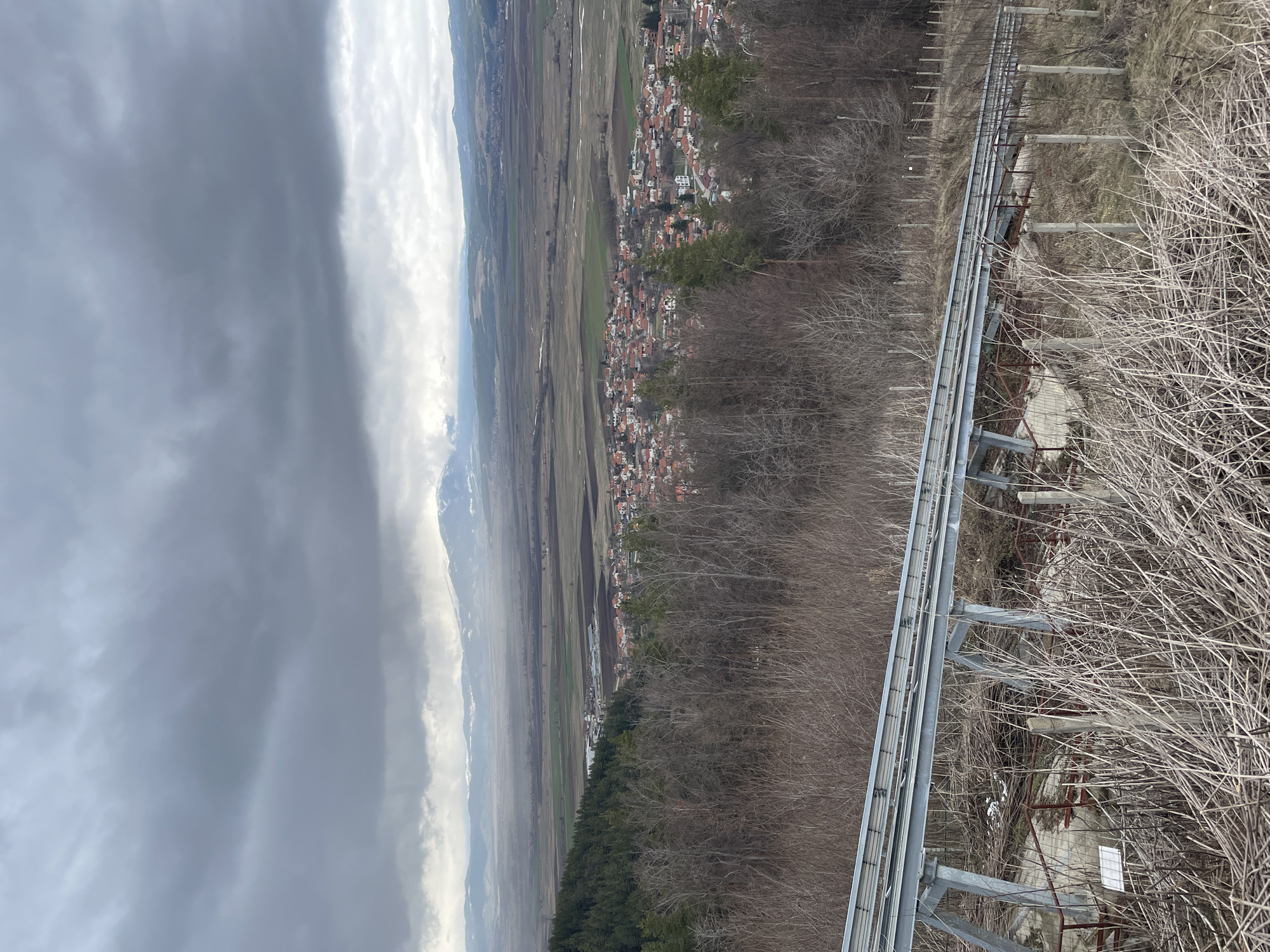 Tourists explore bridges and fortress in Belchin, Bulgaria
