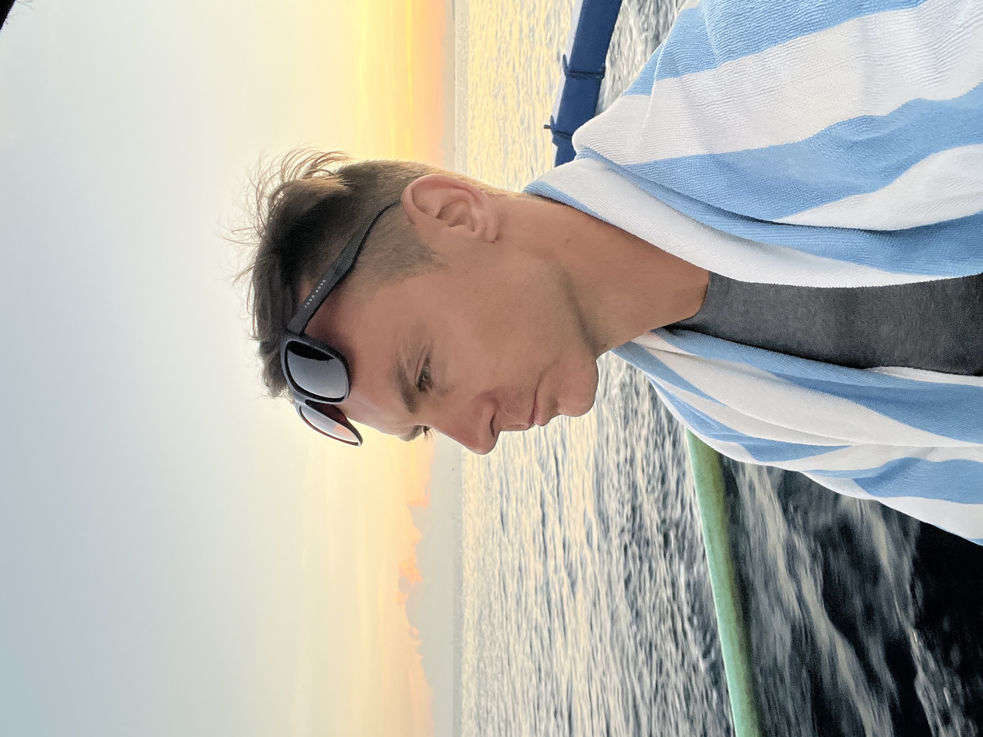 Person spotted on boat off Buleleng coast during evening hours