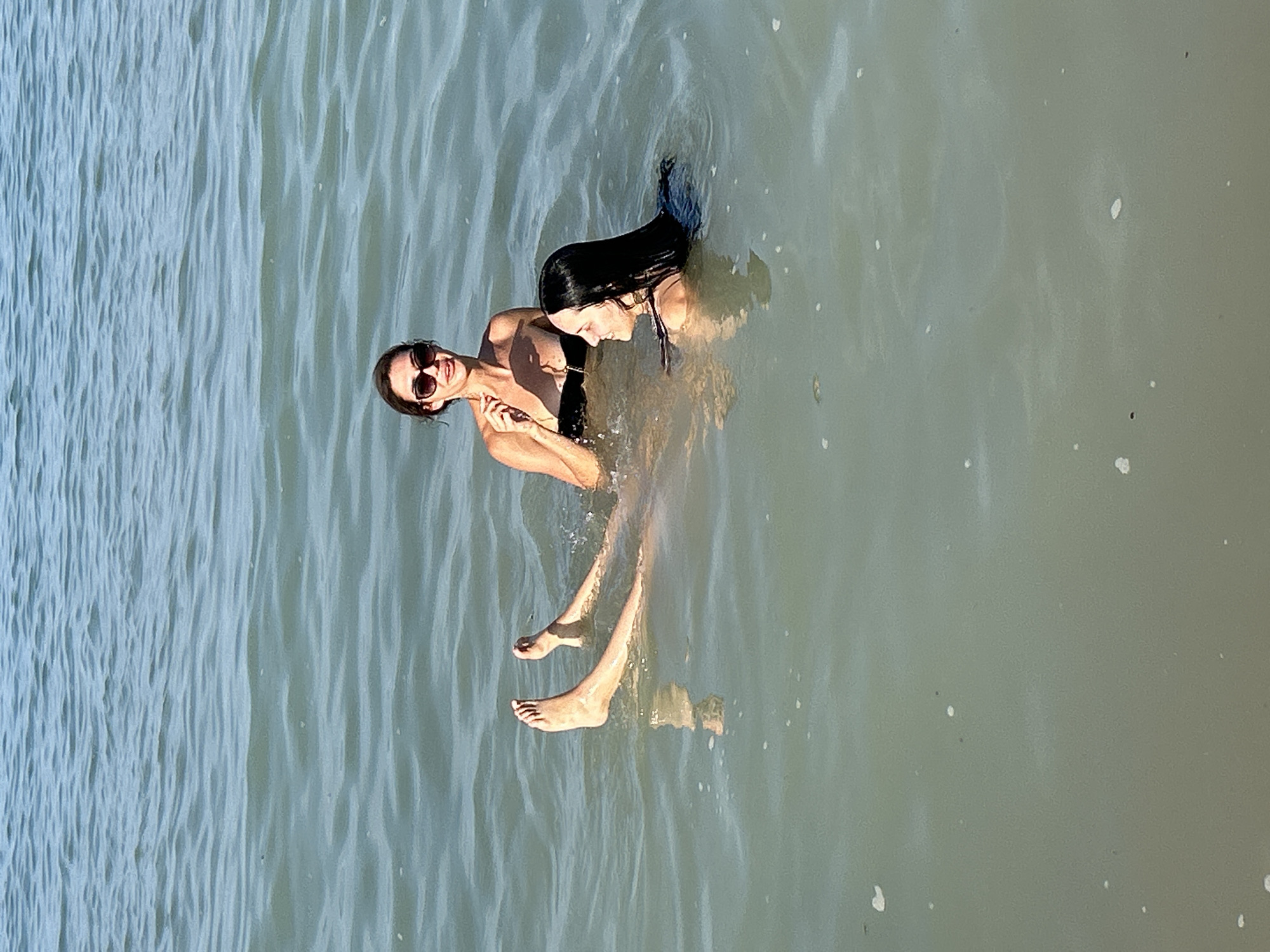 Afternoon swim at Cupra Marittima's calm Adriatic shore