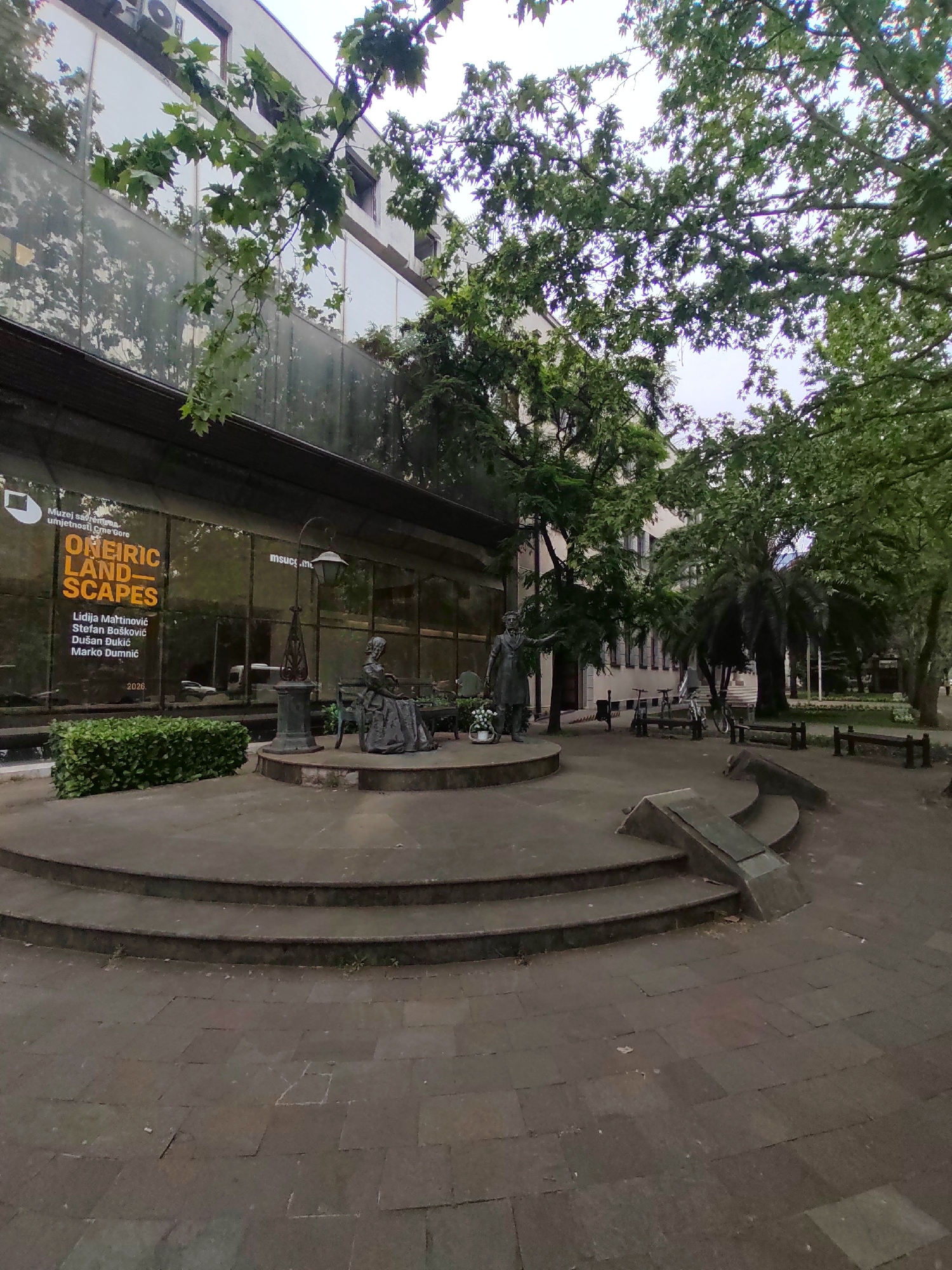Morning documentation tour captures Podgorica's parks and public spaces