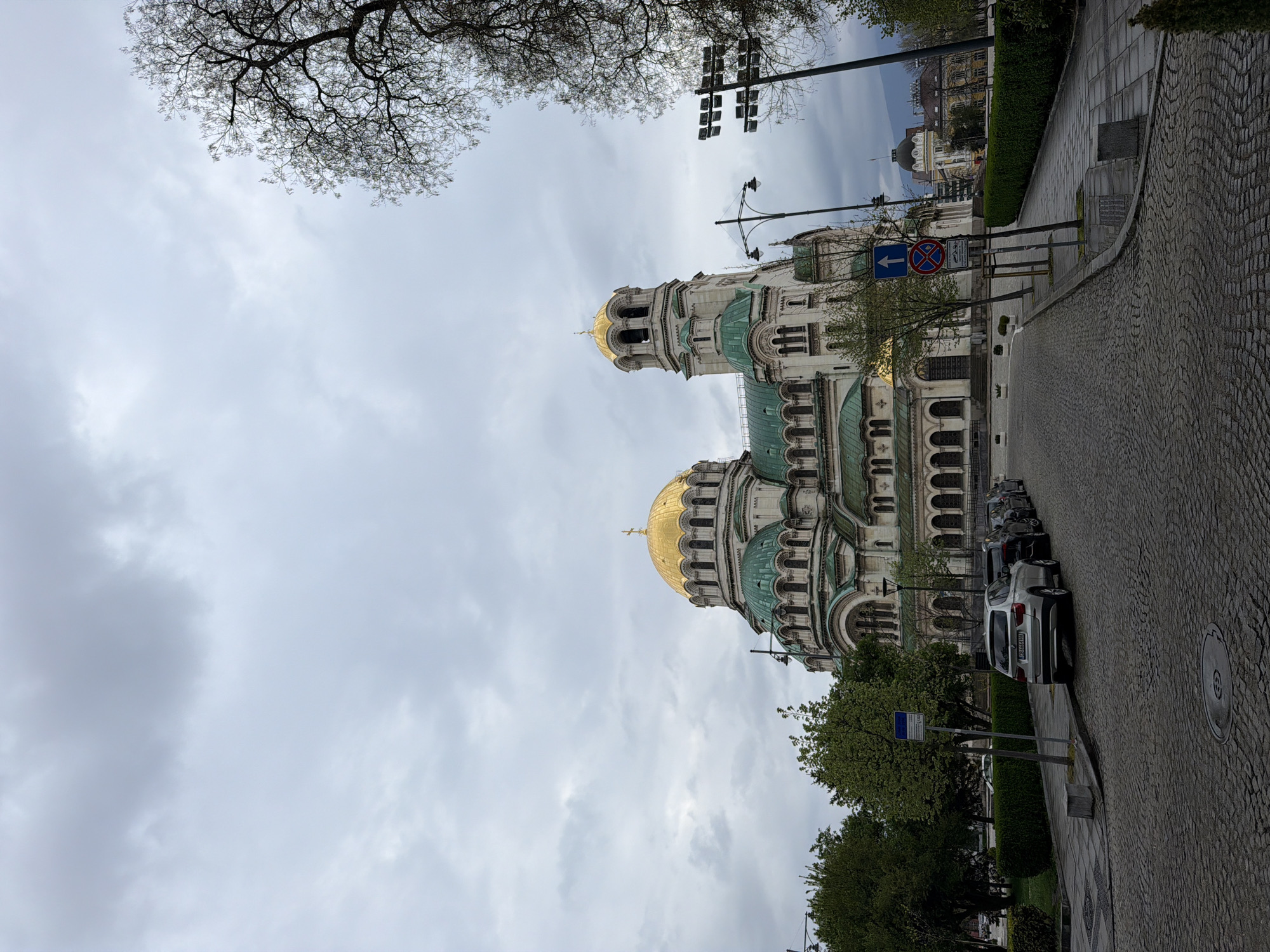 Morning documentation of Alexander Nevsky Cathedral in Sofia