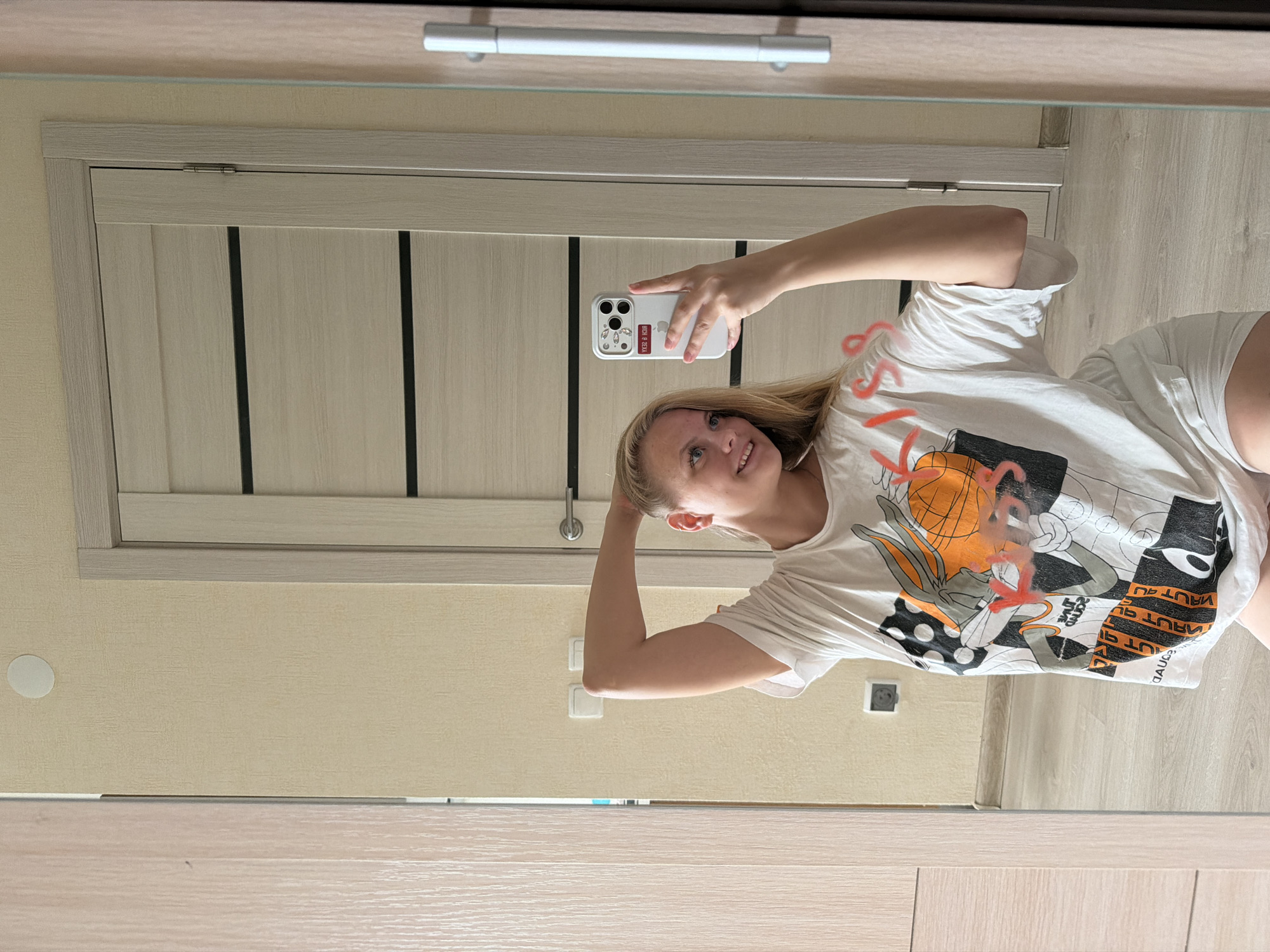 Rainy day in Izhevsk: selfies, puddles, and two huskies