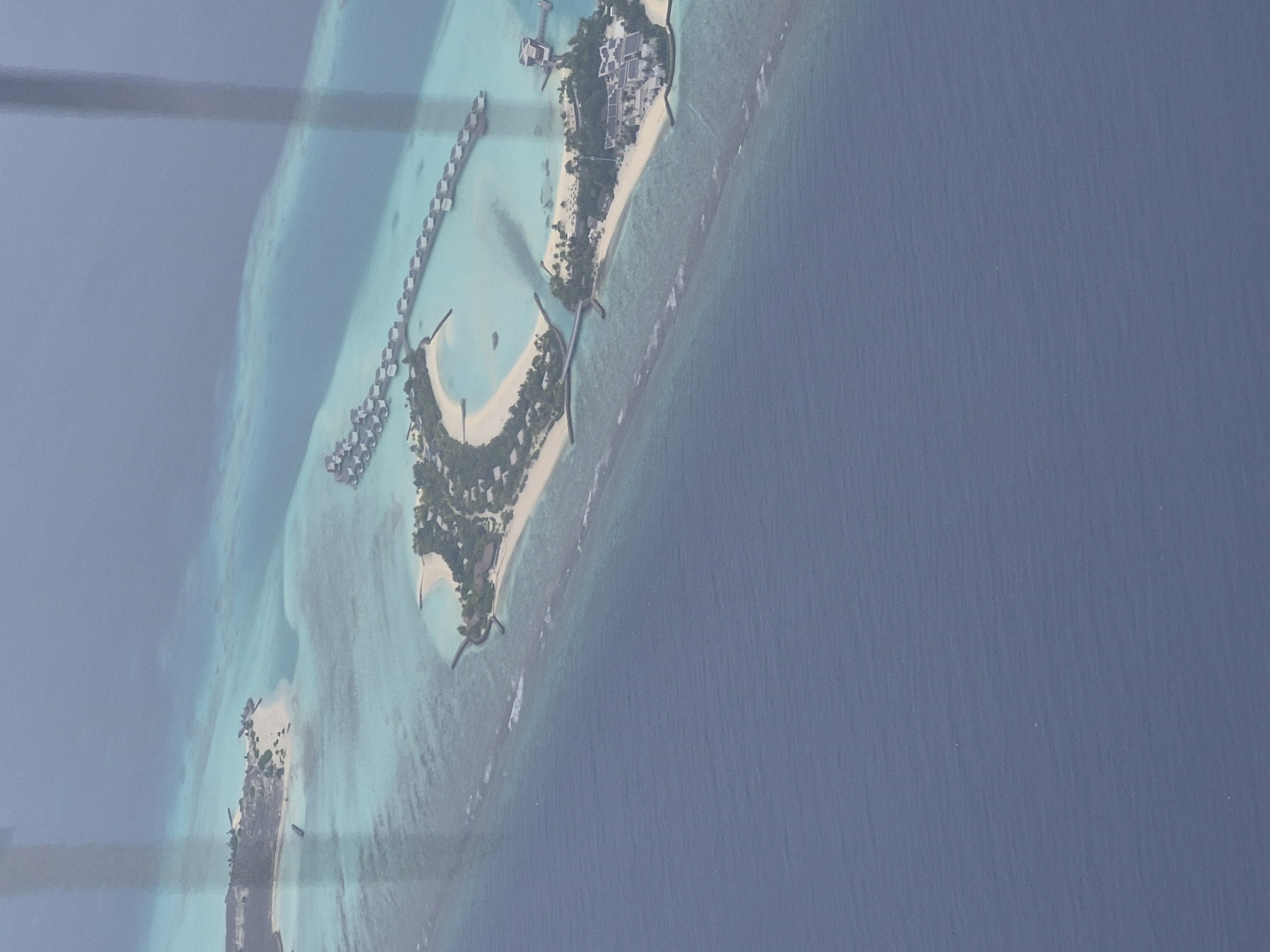 Seaplane tourism operations and resort life documented in Maldives