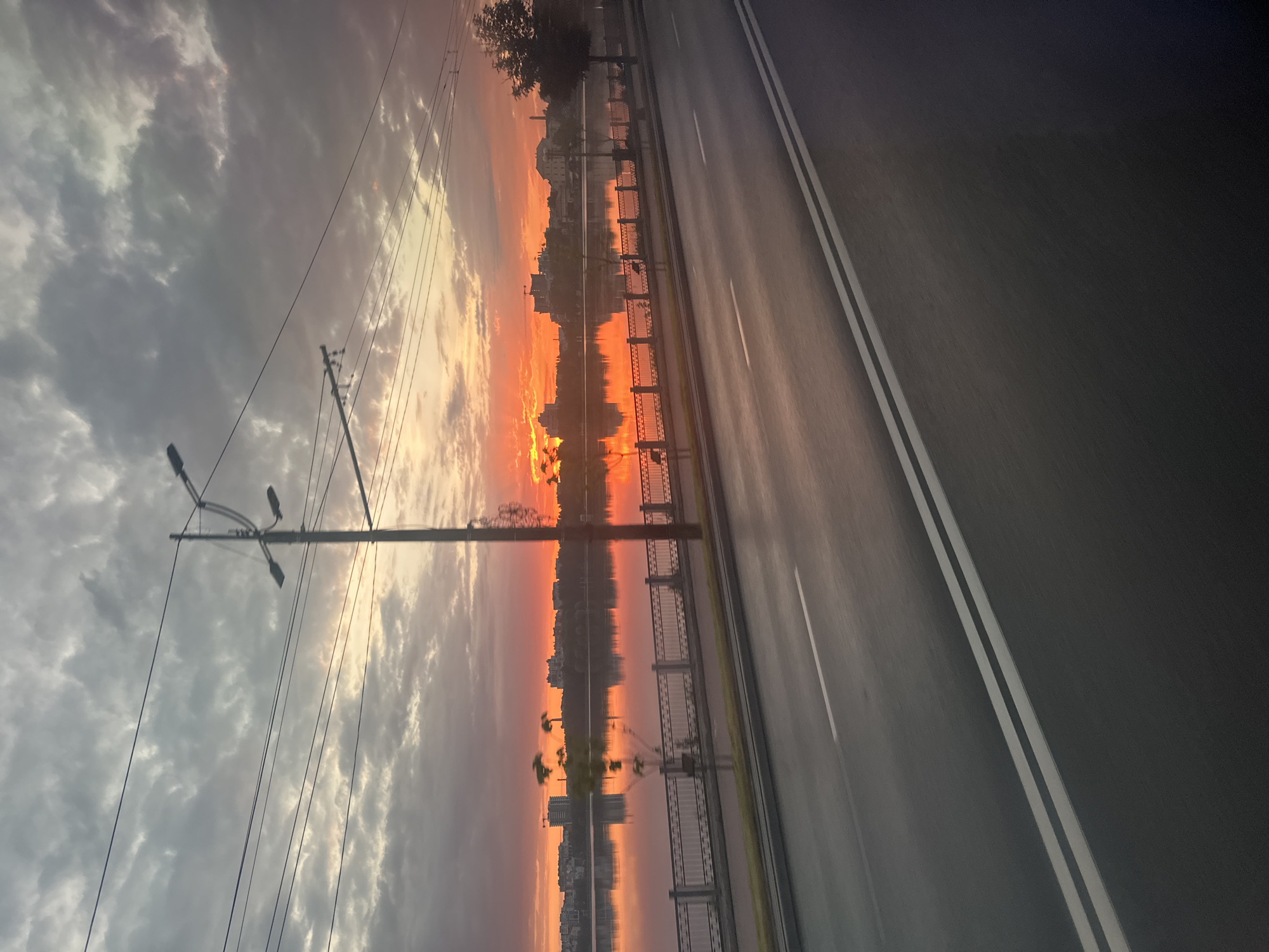 Sunrise over Ternopil Pond, Ukraine