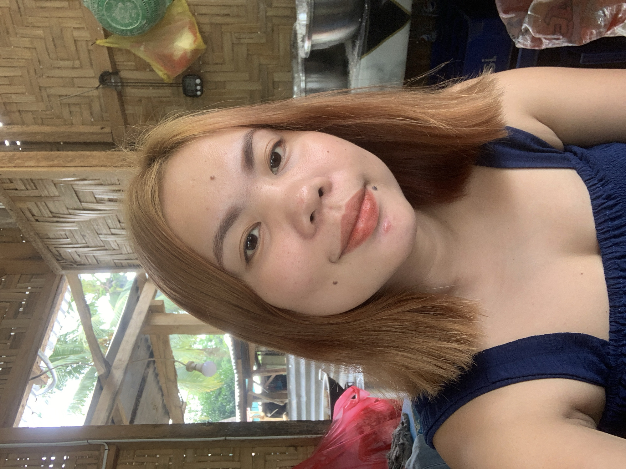 Selfies and street food scenes from Kiblawan, Philippines