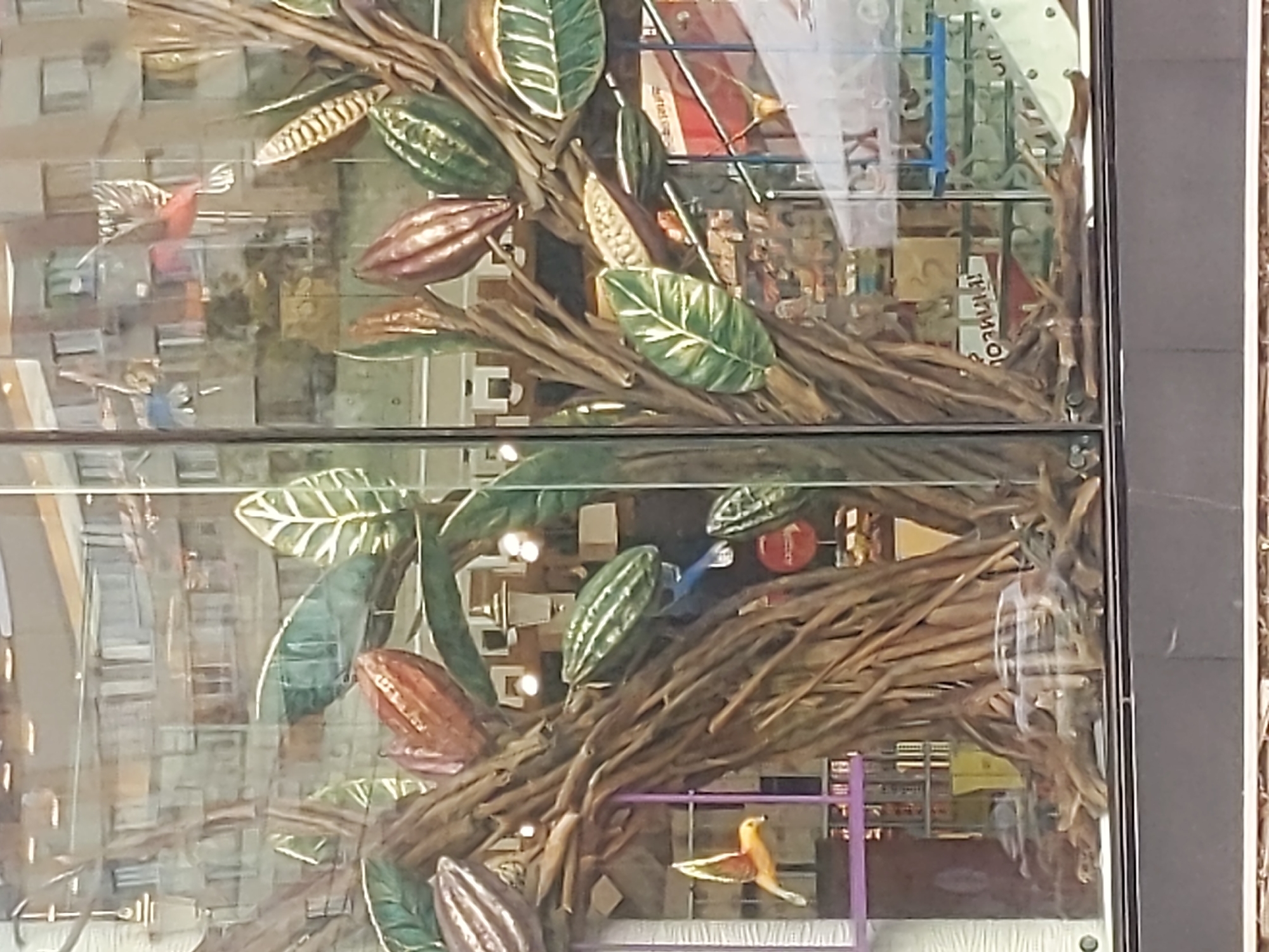 Kyiv street-level retail scenes near a KFC