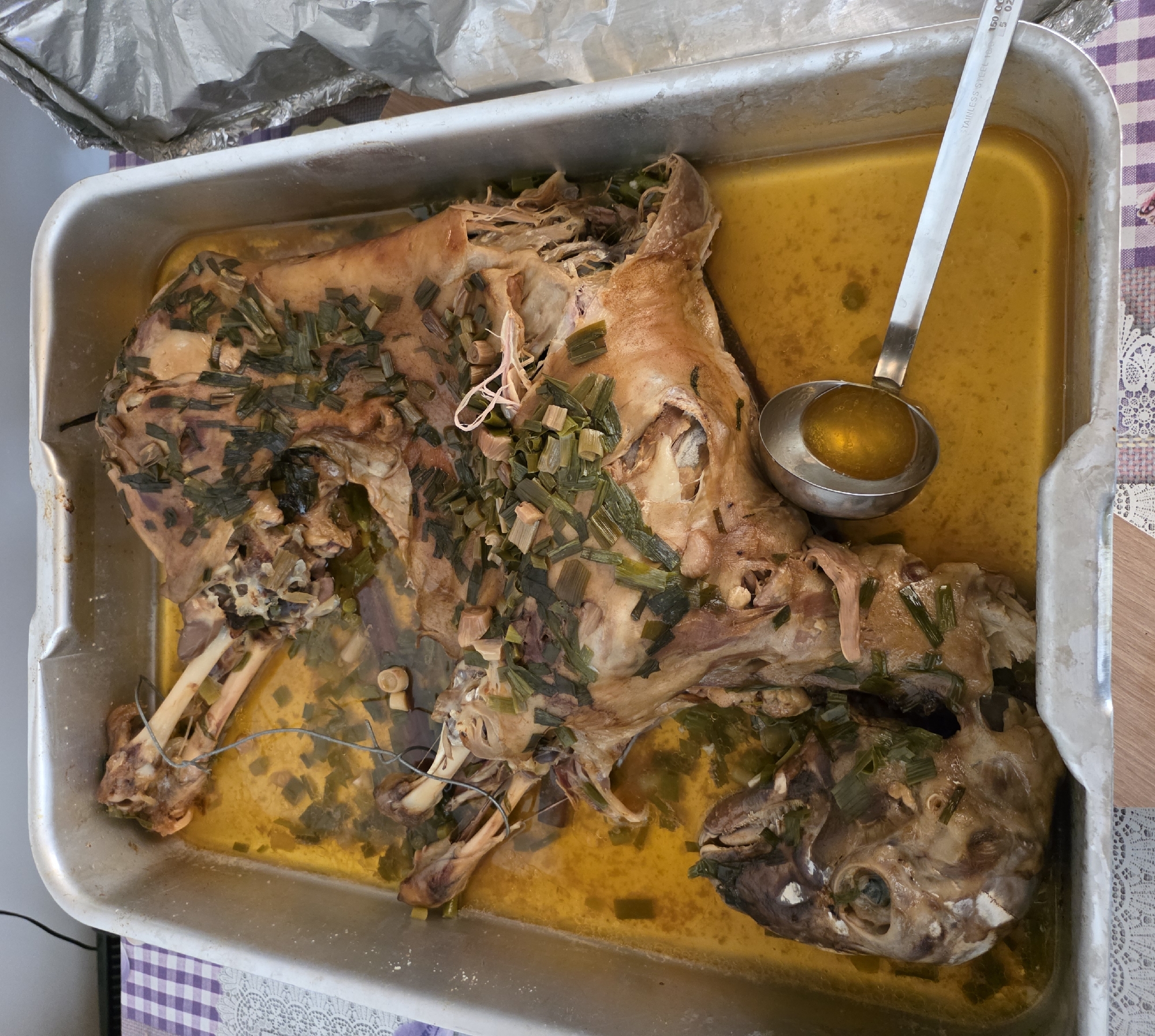 Traditional meat dishes prepared and eaten in Bulgarian village