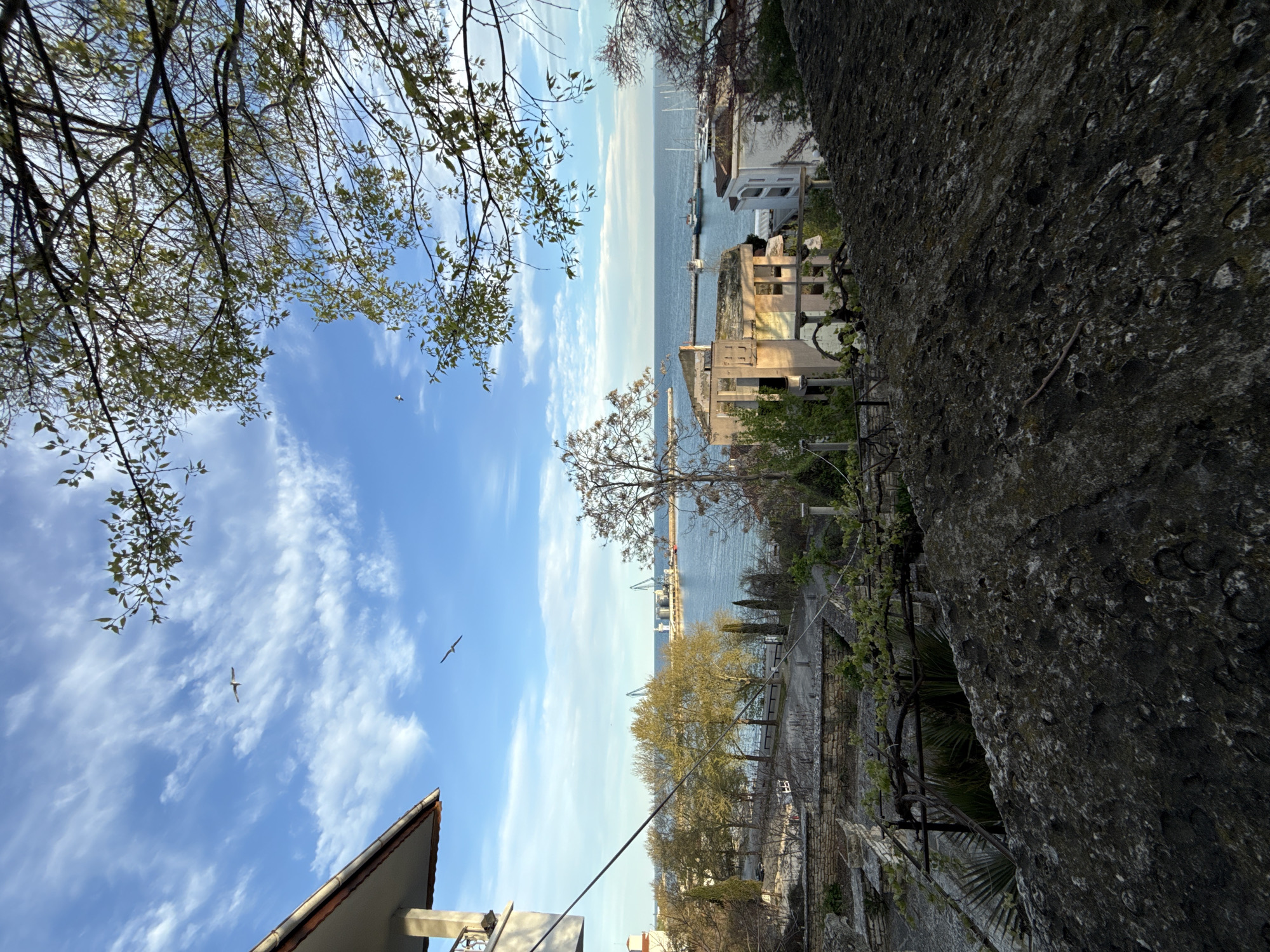Coastal views captured in Balchik, Bulgaria under clear skies