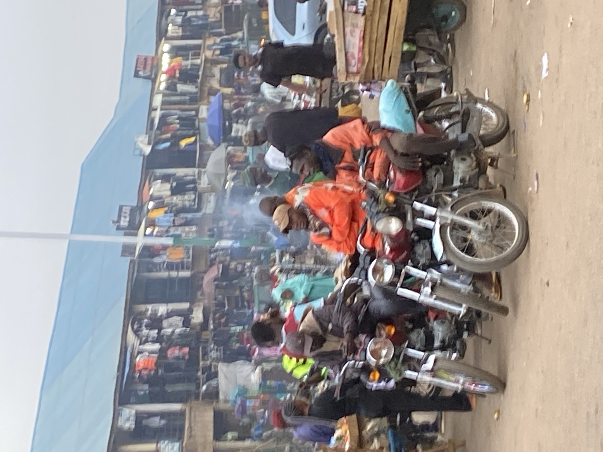 Daily market life documented in Bukuru, Nigeria street scenes