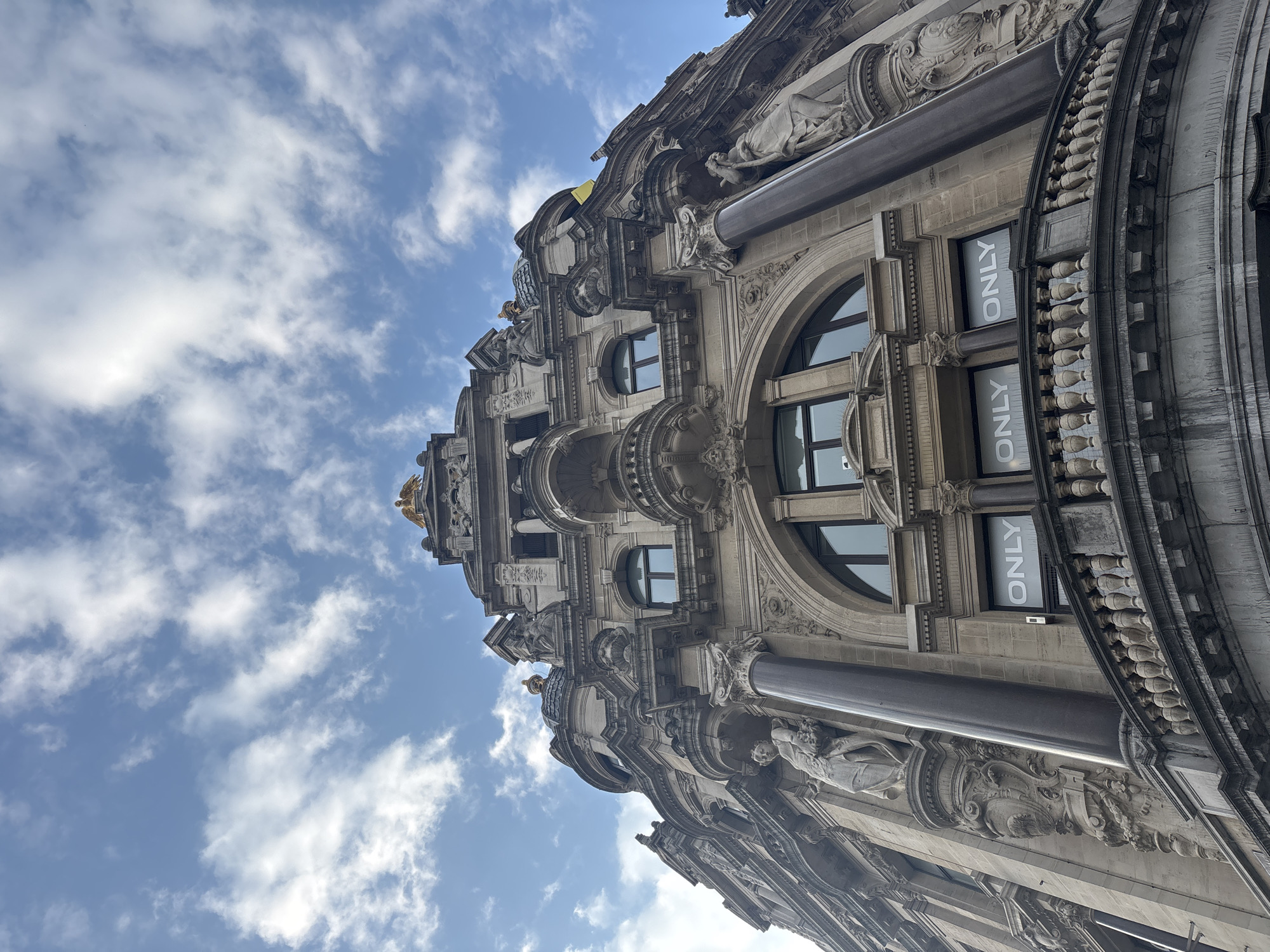 Architectural photography session captured in downtown Antwerp