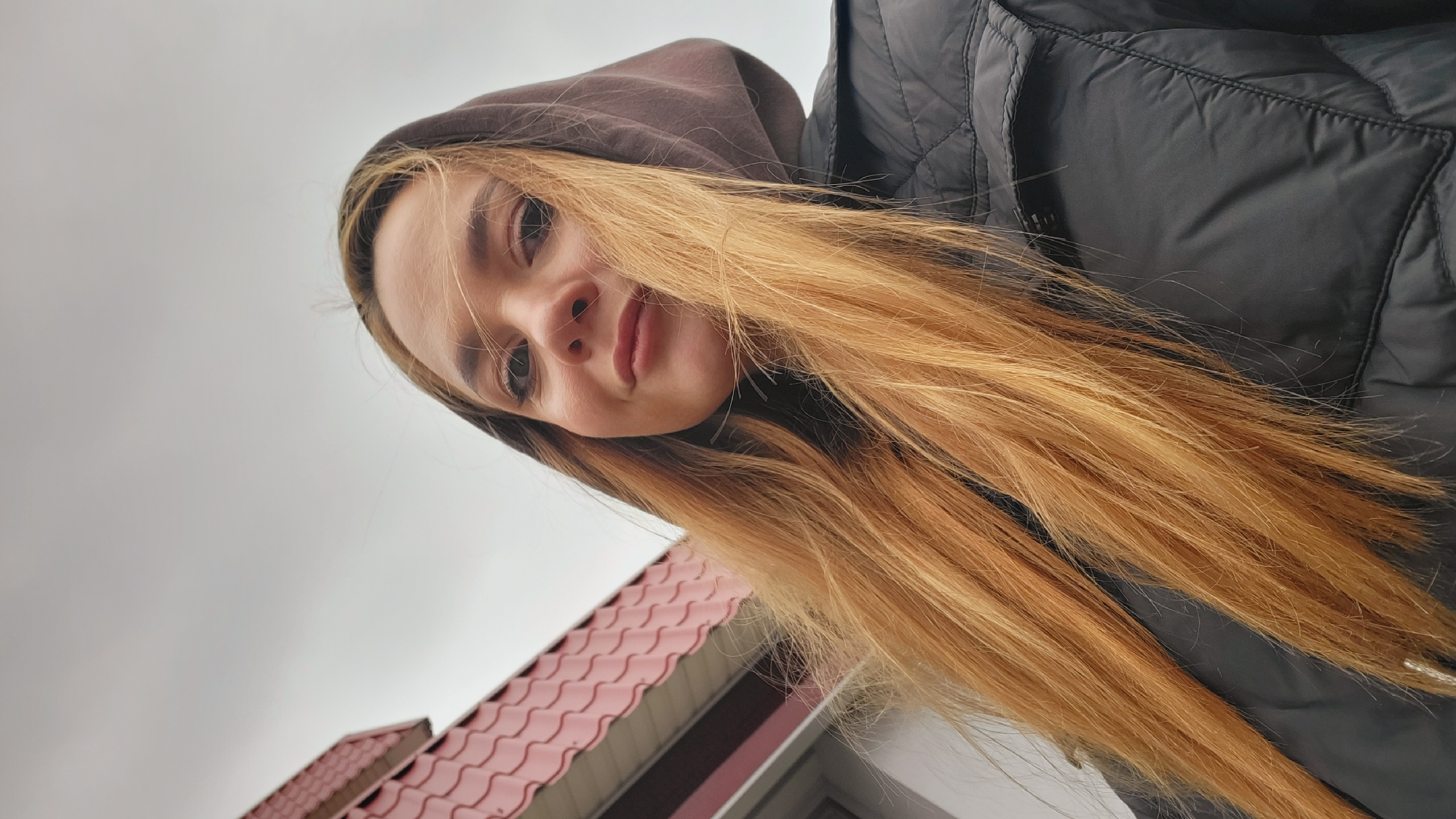Morning routine documented in Chaikovsky, Russia with cat companion