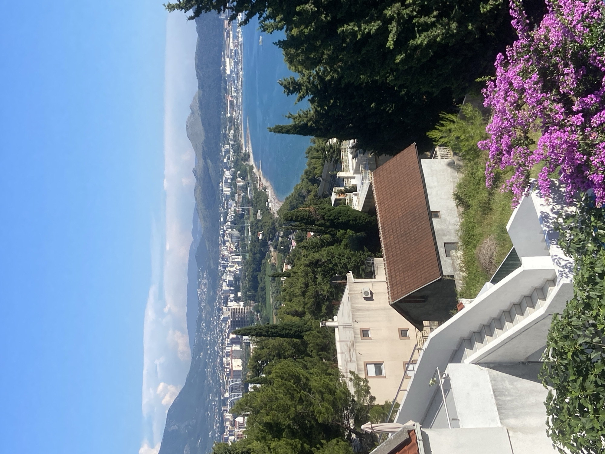 Sunny coastal views documented in Šušanj, Montenegro
