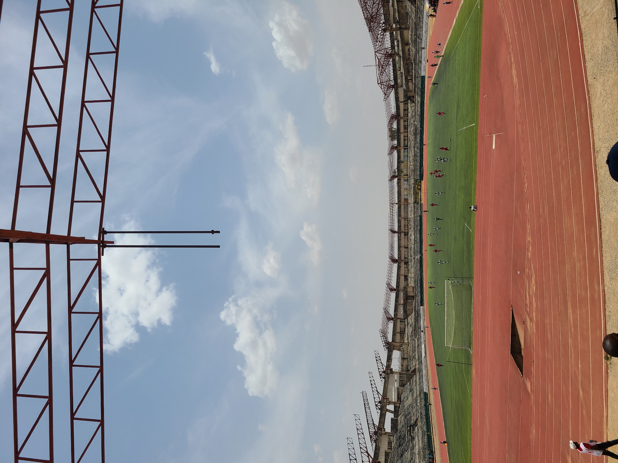 Daytime activity observed at New Stadium Nigeria April 17