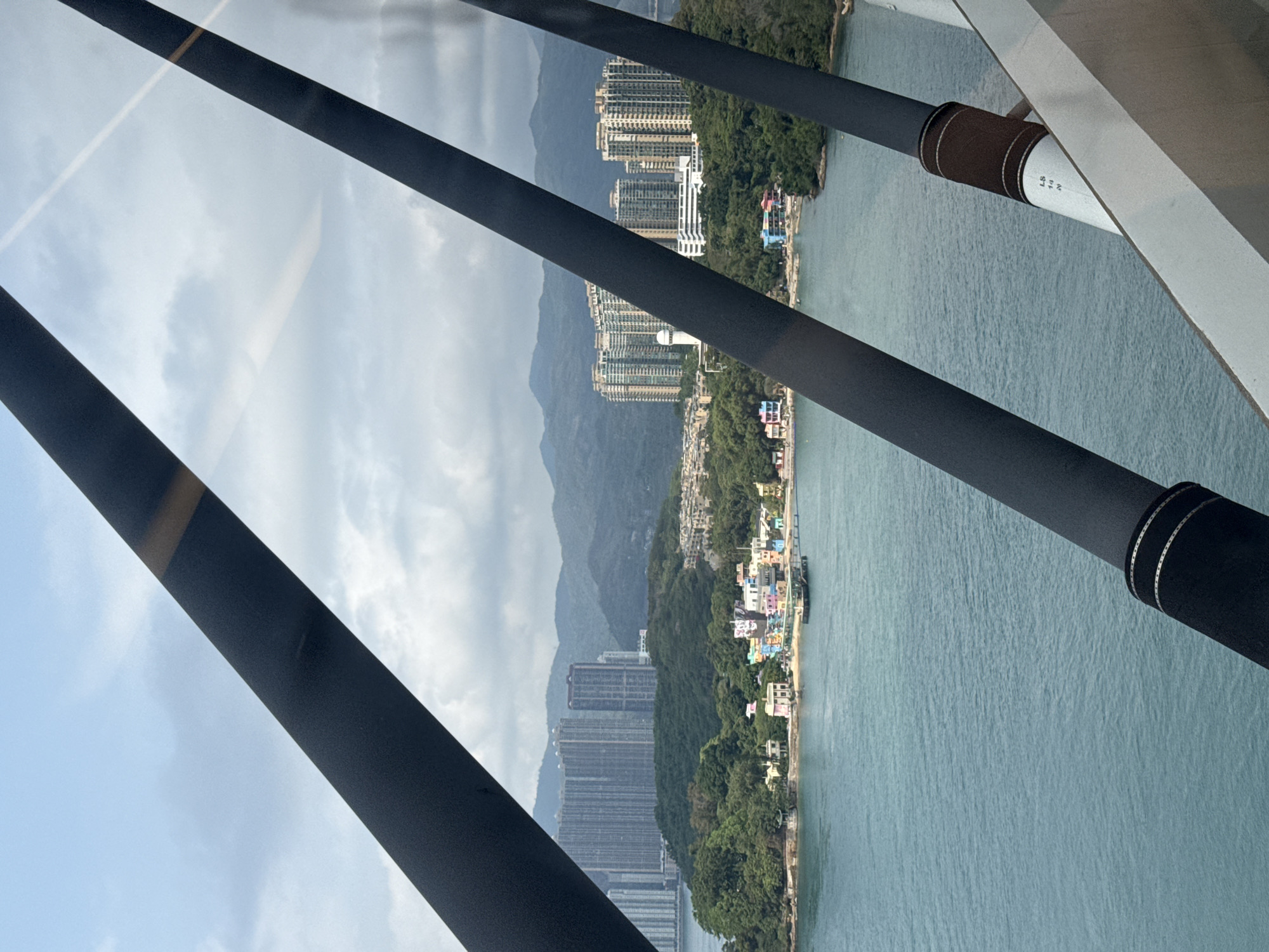 Morning views capture Hong Kong's elevated urban landscape