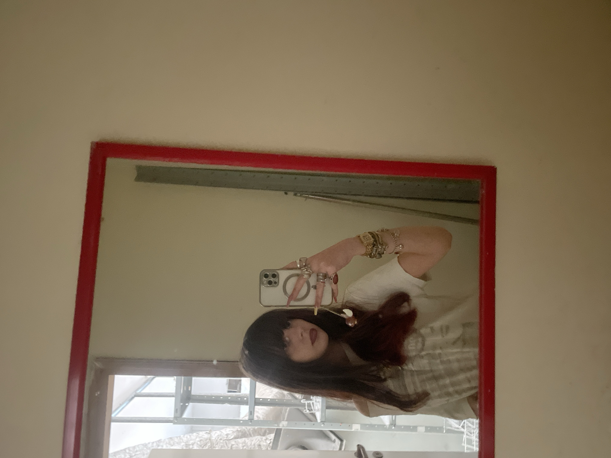 Casual selfie session documented in Raanana, Israel