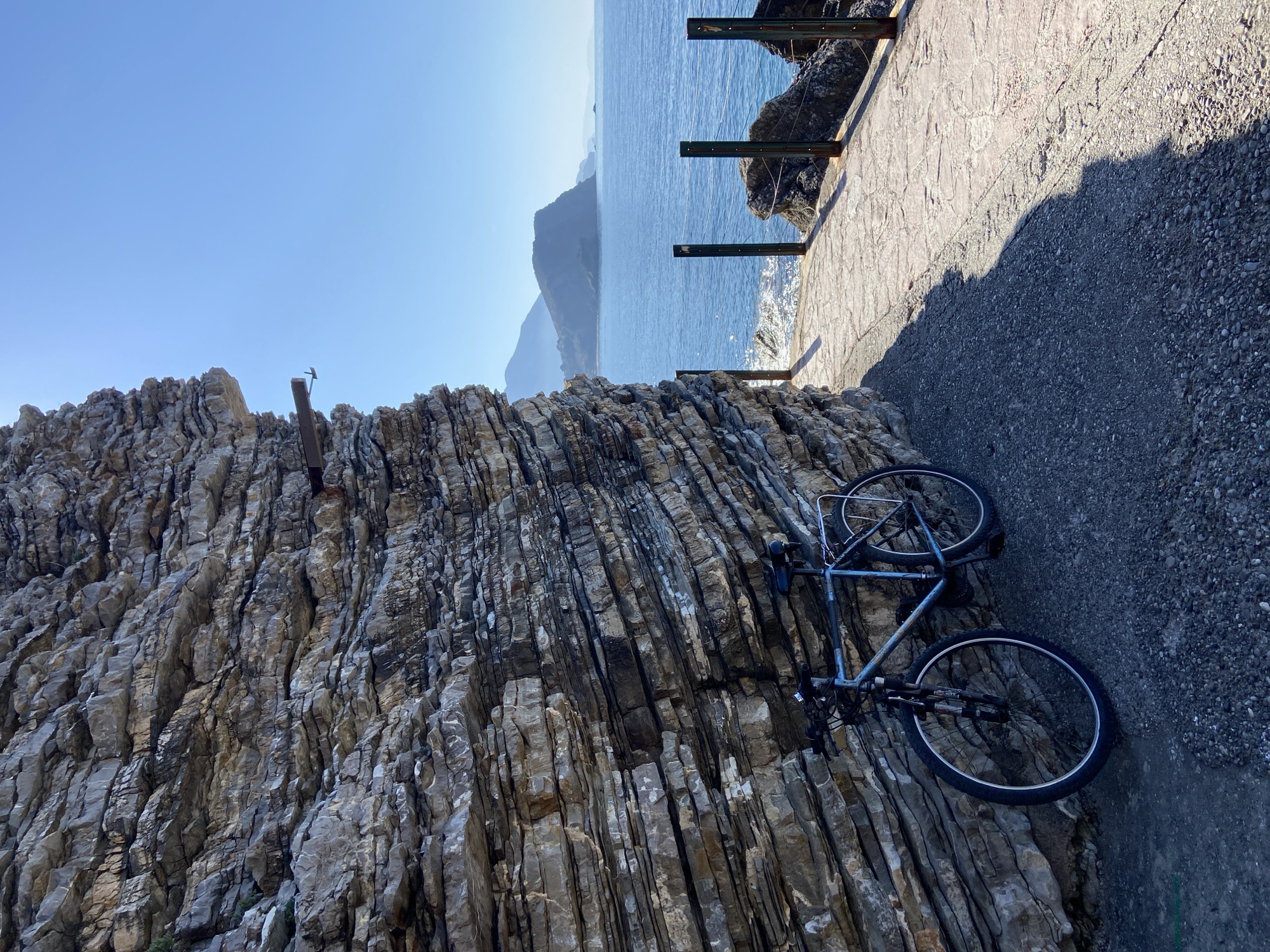 Morning coastal walk documented in Budva, Montenegro