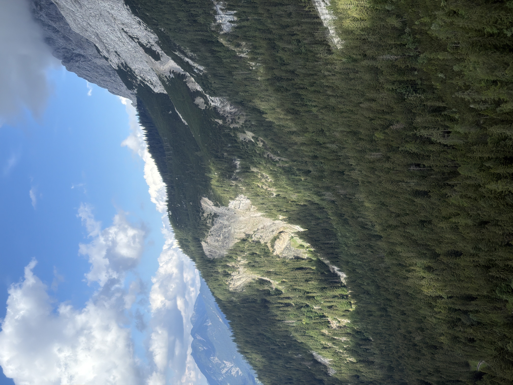 Ground and aerial views of Grainau's rugged Alpine terrain