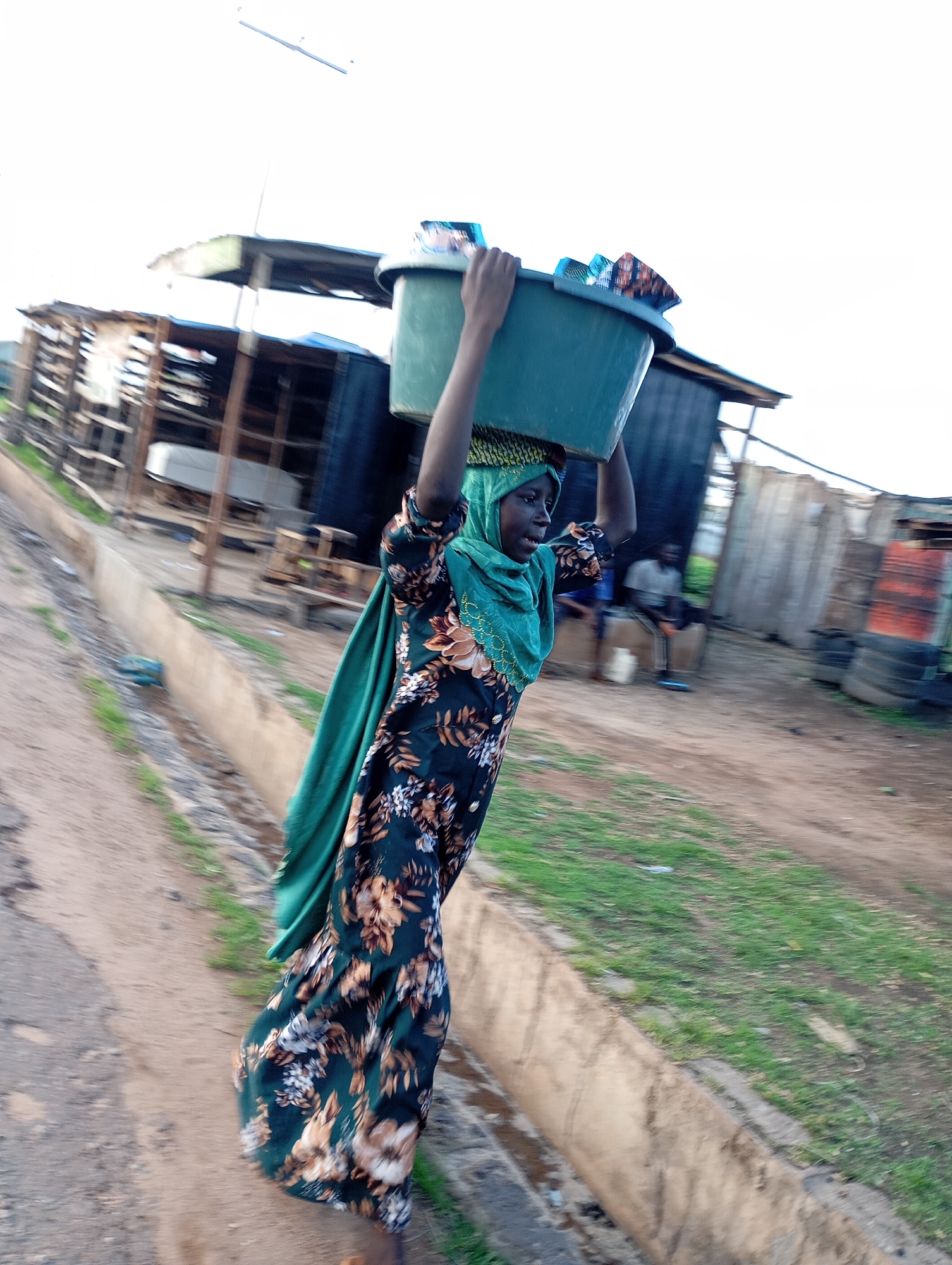 Everyday street and field life in Shendam, Nigeria