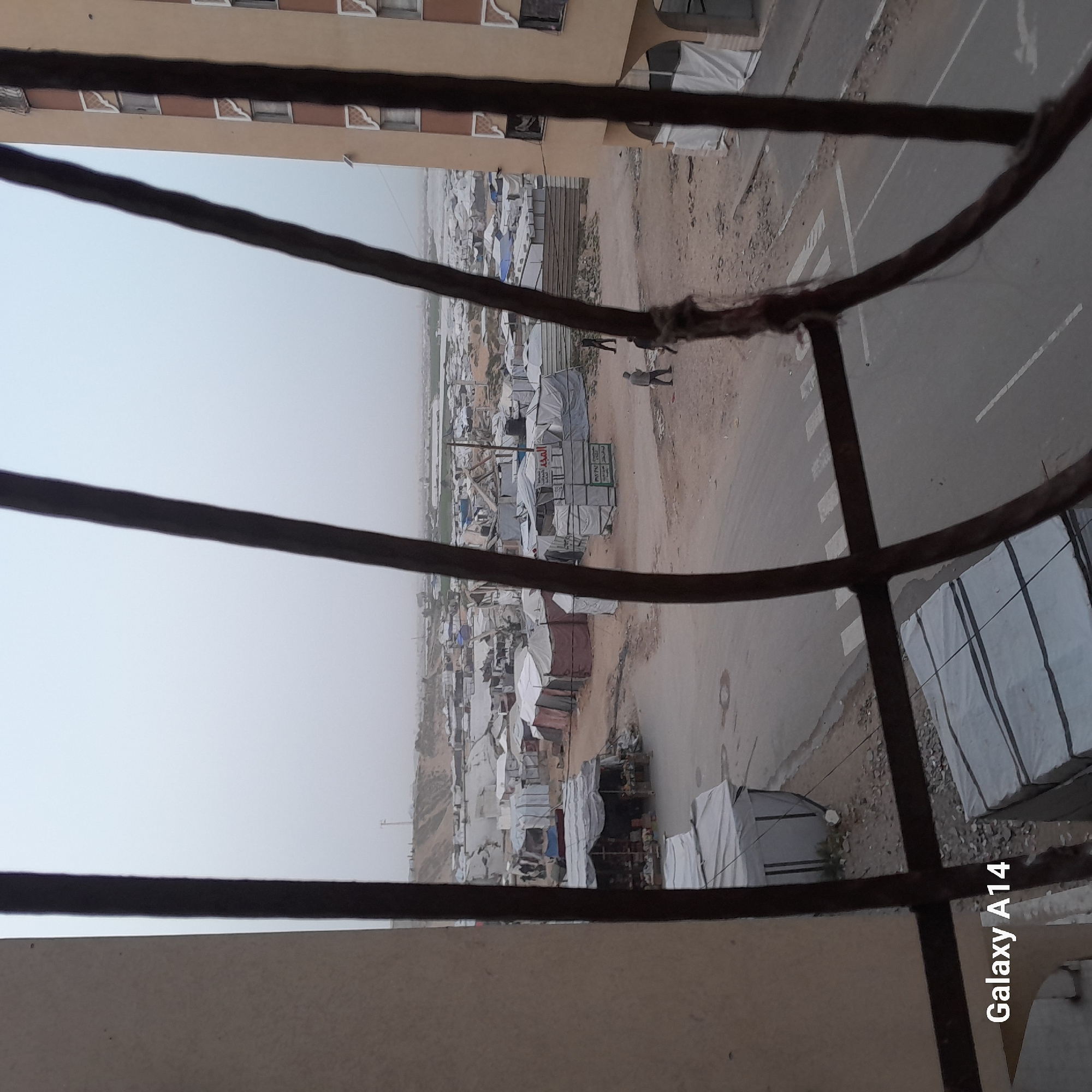 Refugee camp documented in Khan Yunis, Palestinian Territory