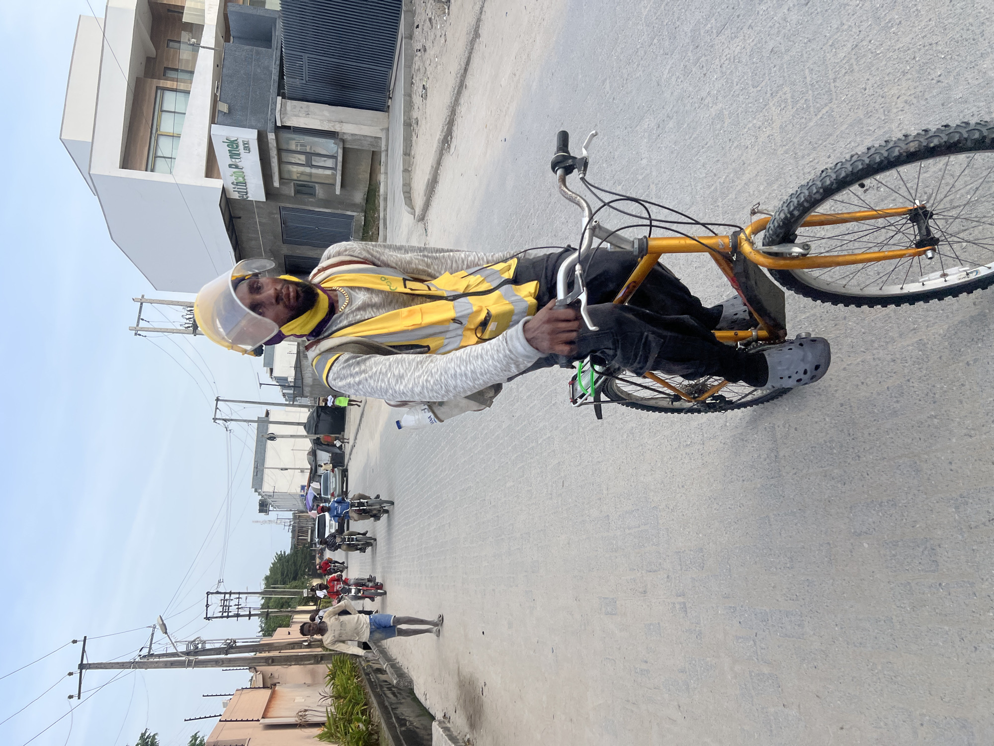 Waste collection operations documented in Igboefon, Nigeria