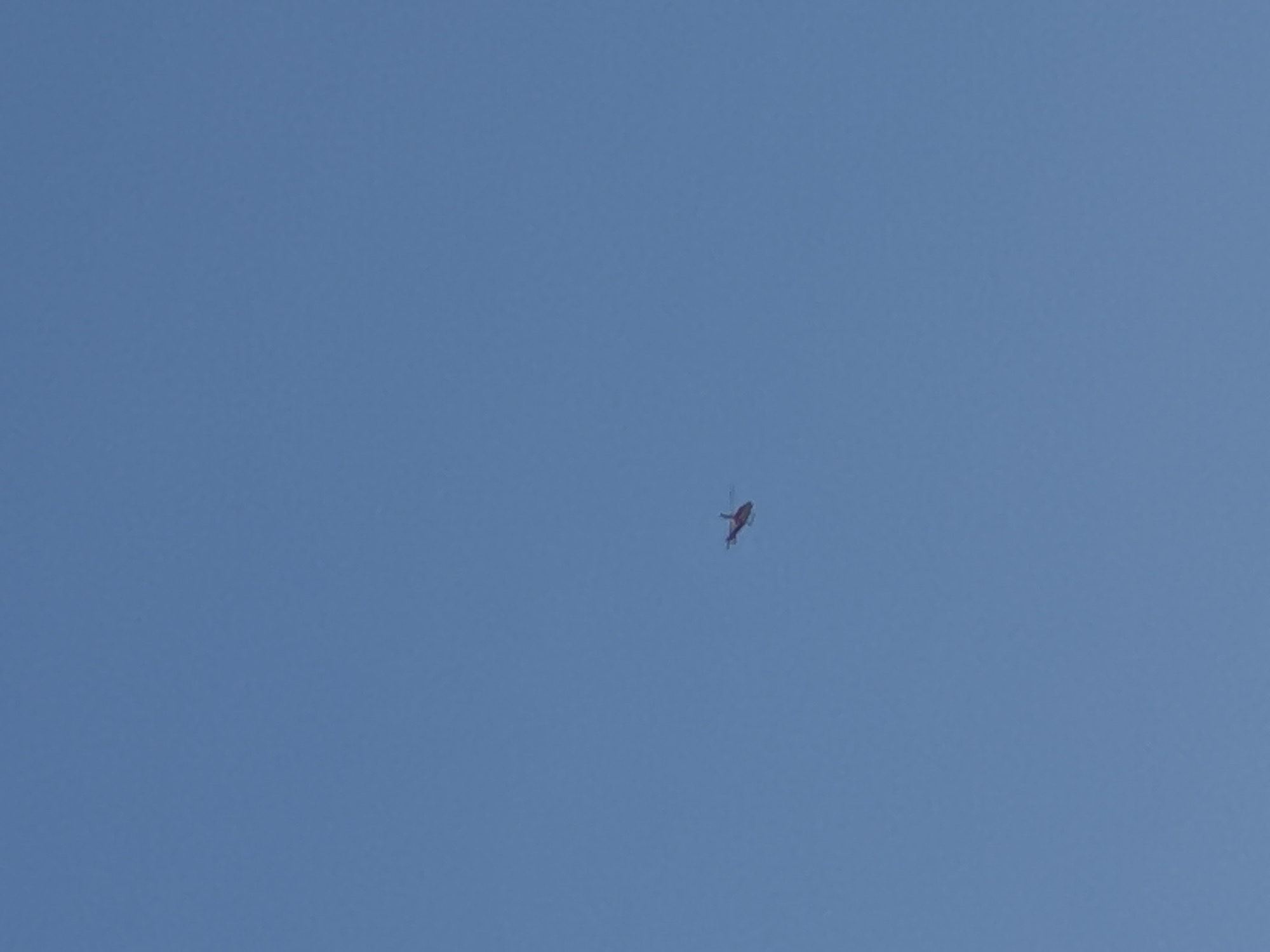 Helicopter spotted flying over Sarnevo, Bulgaria Sunday morning