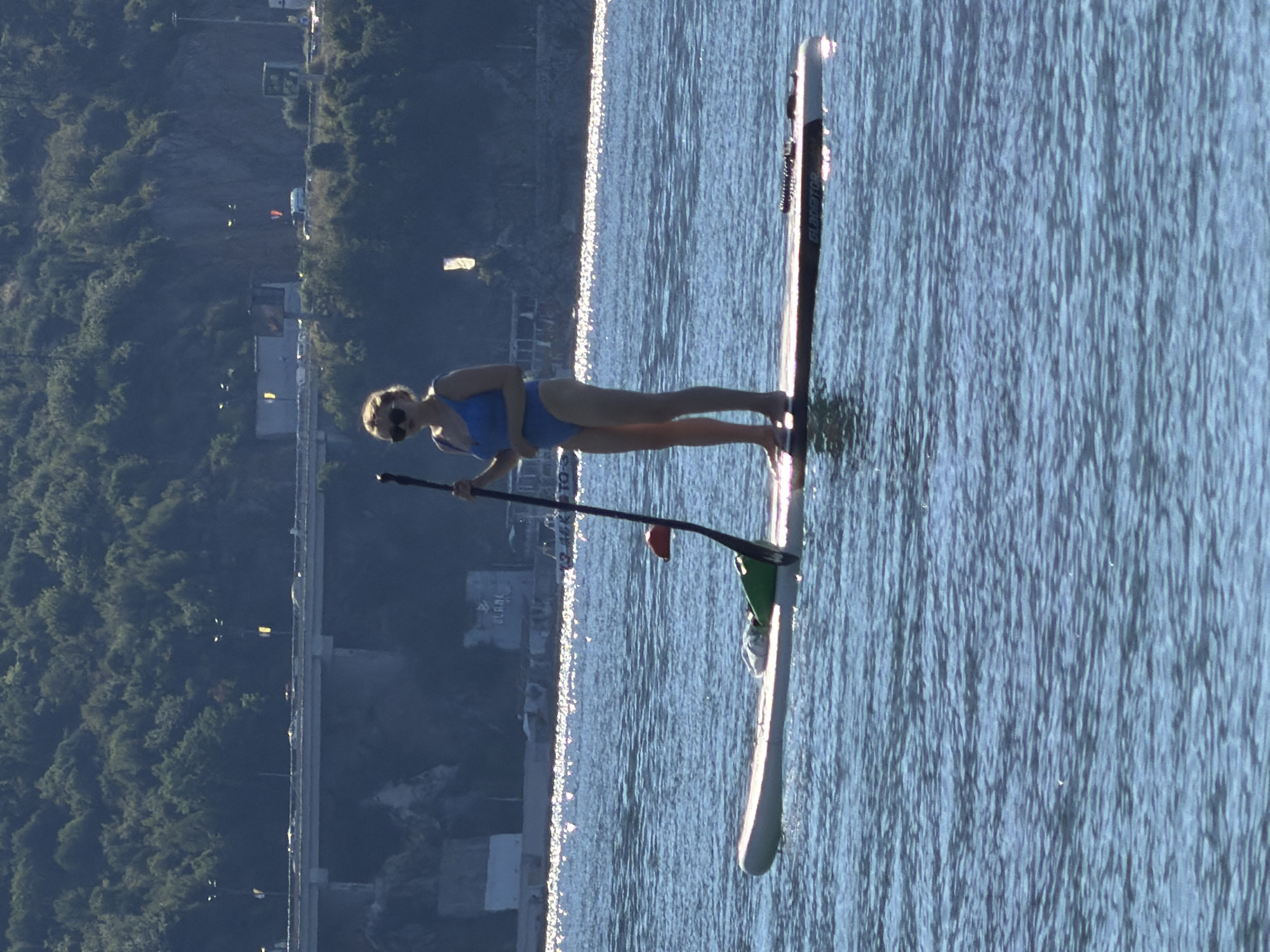 Morning paddleboarding and kayaking off the Budva coast