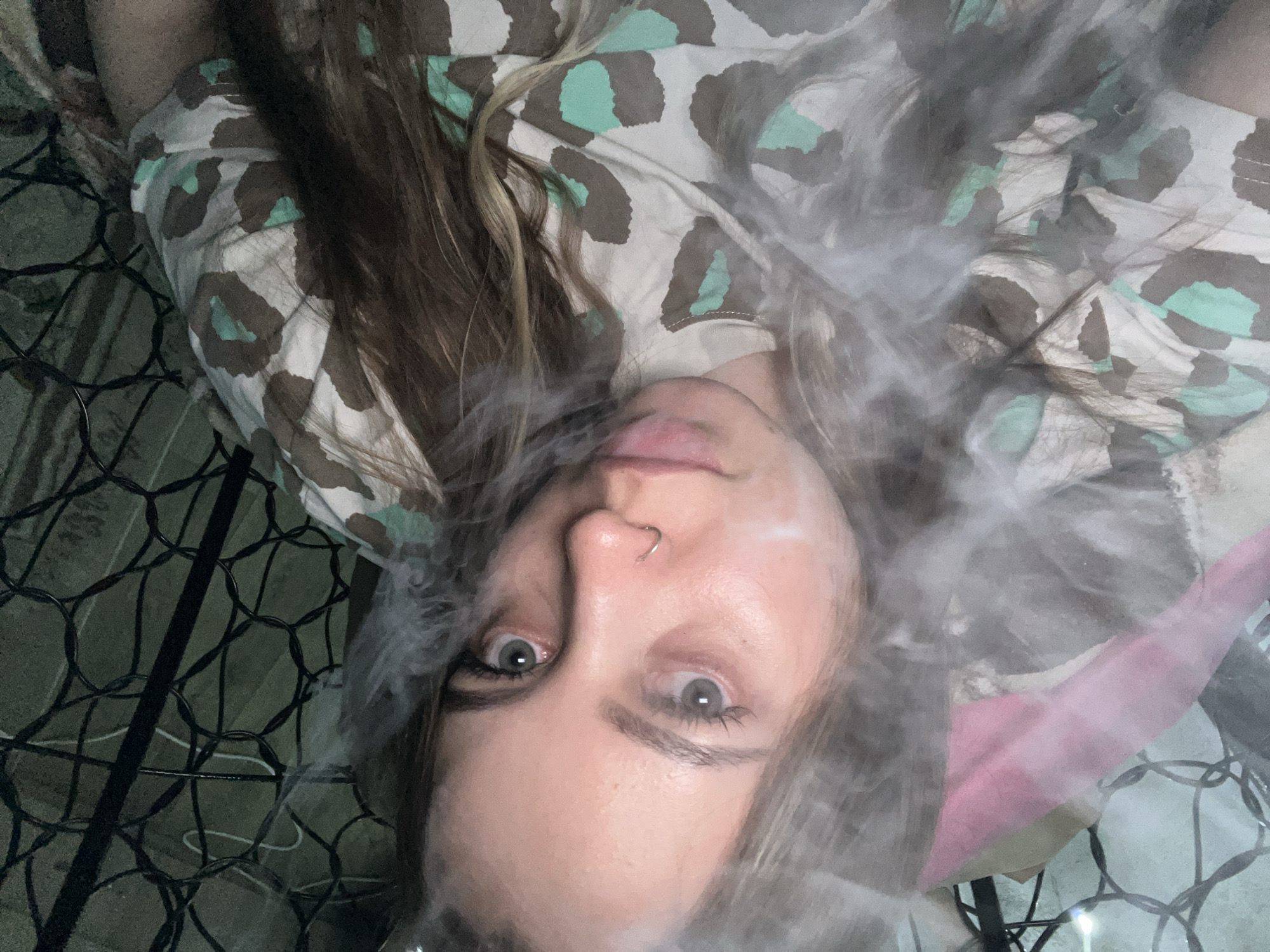 Woman documents casual moments in series of selfies