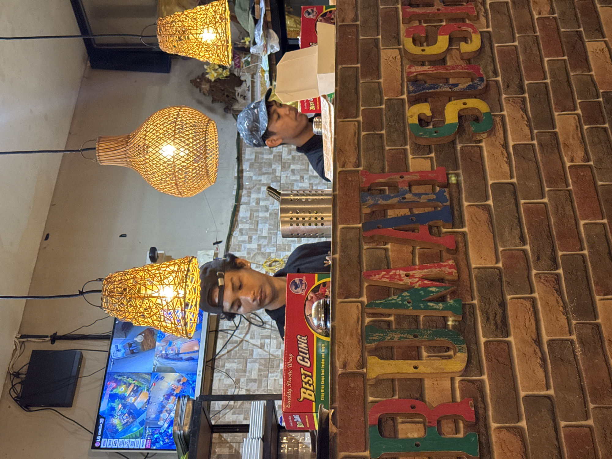 Inside Rumah Sushi Bali, a Kuta Selatan restaurant