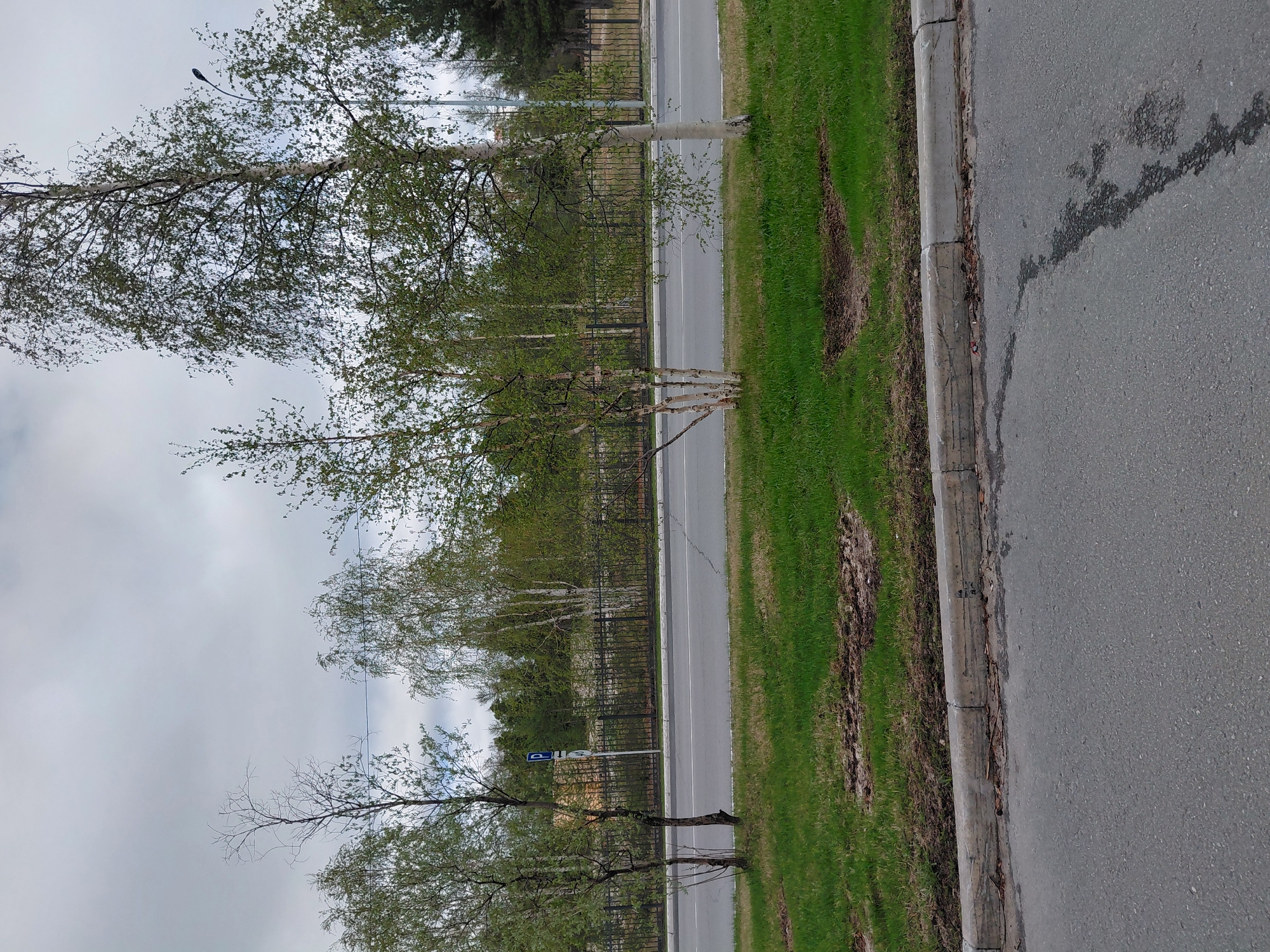 Morning documentation of urban scenes in Nadym, Russia