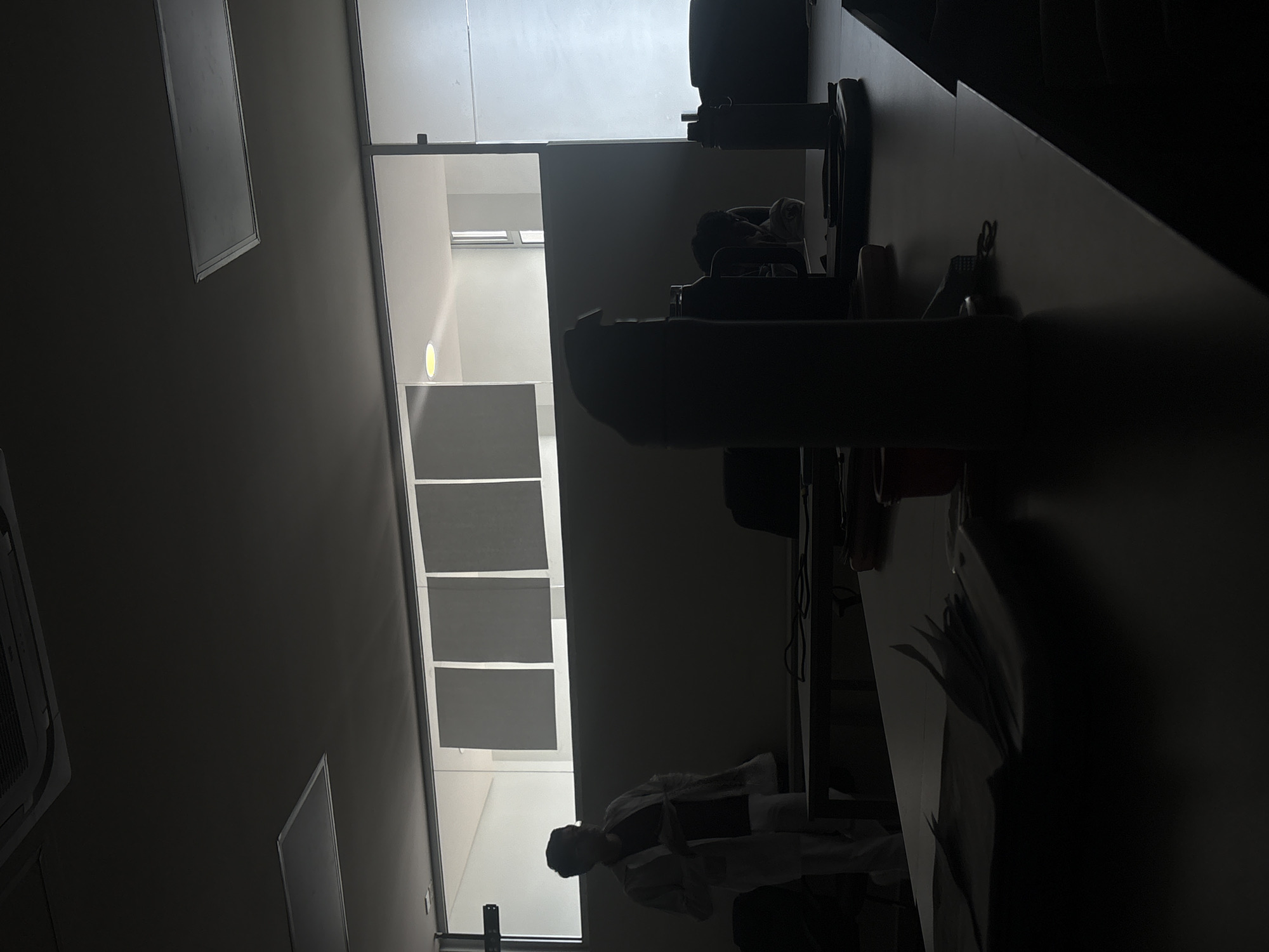 Classroom scene captured in Puebla, Mexico evening hours