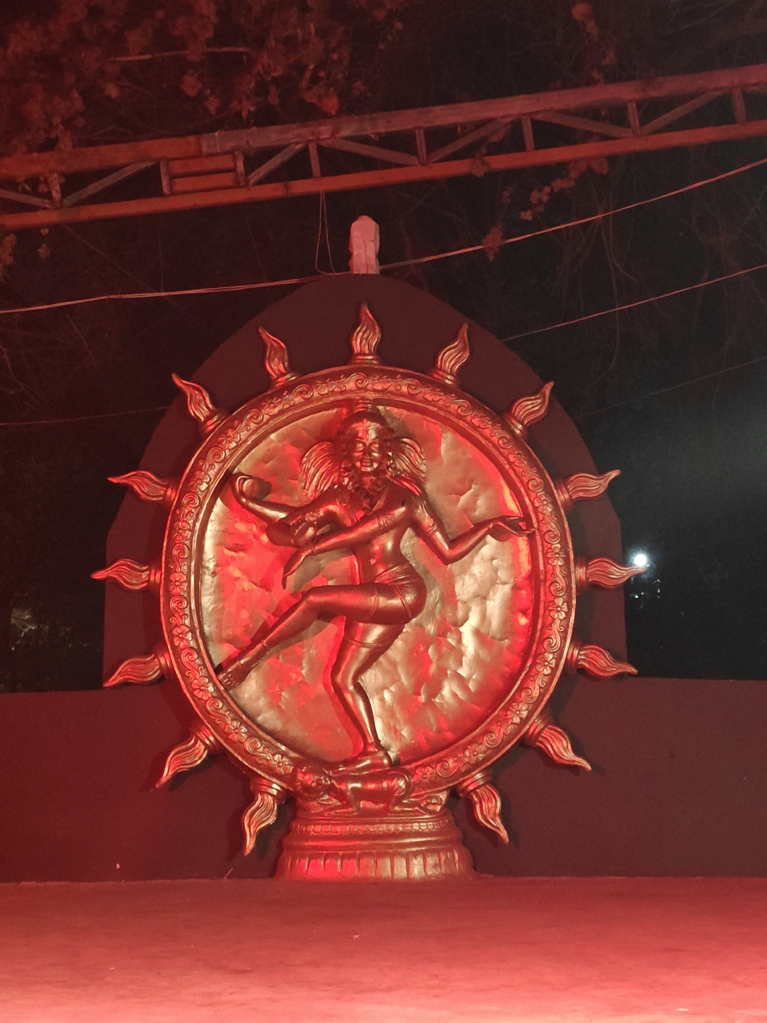 Live band performs outdoor concert in Arambol, India