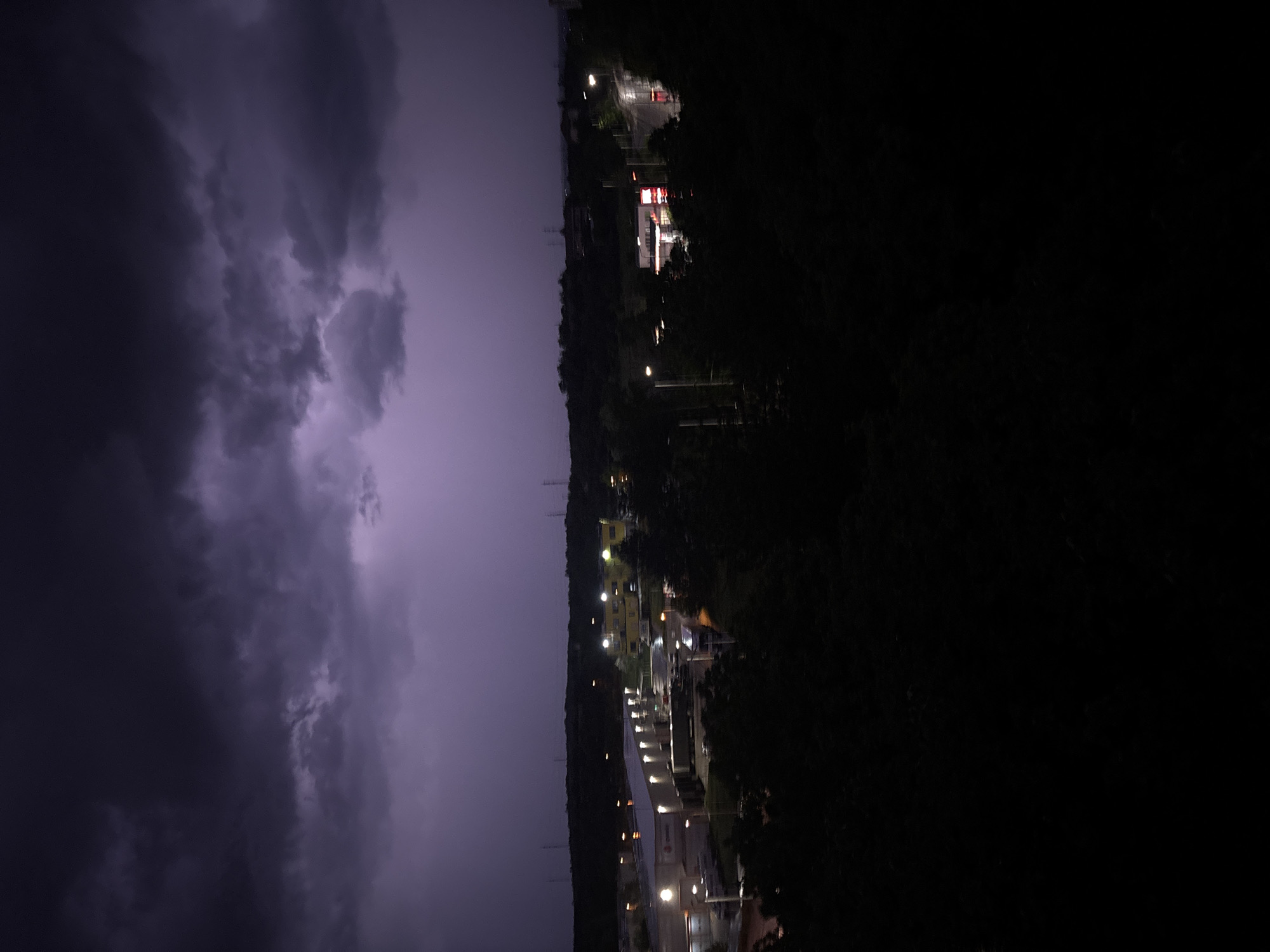 Lightning storm strikes Pleven, Bulgaria on May 11