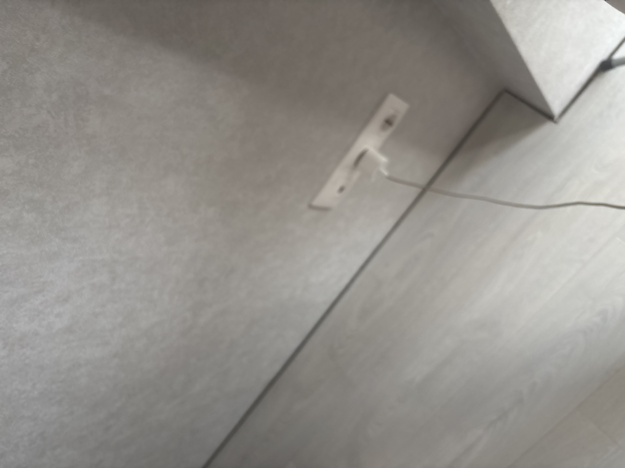 Indoor documentation session captures walls, outlets, investment imagery