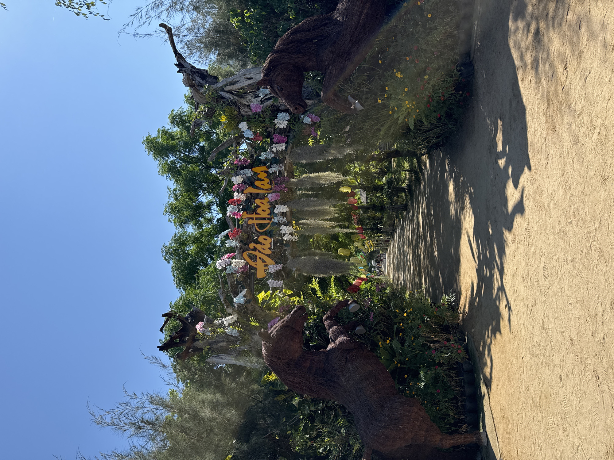 Exploring Orchid Island's gardens, animals, and quirky installations in Vietnam