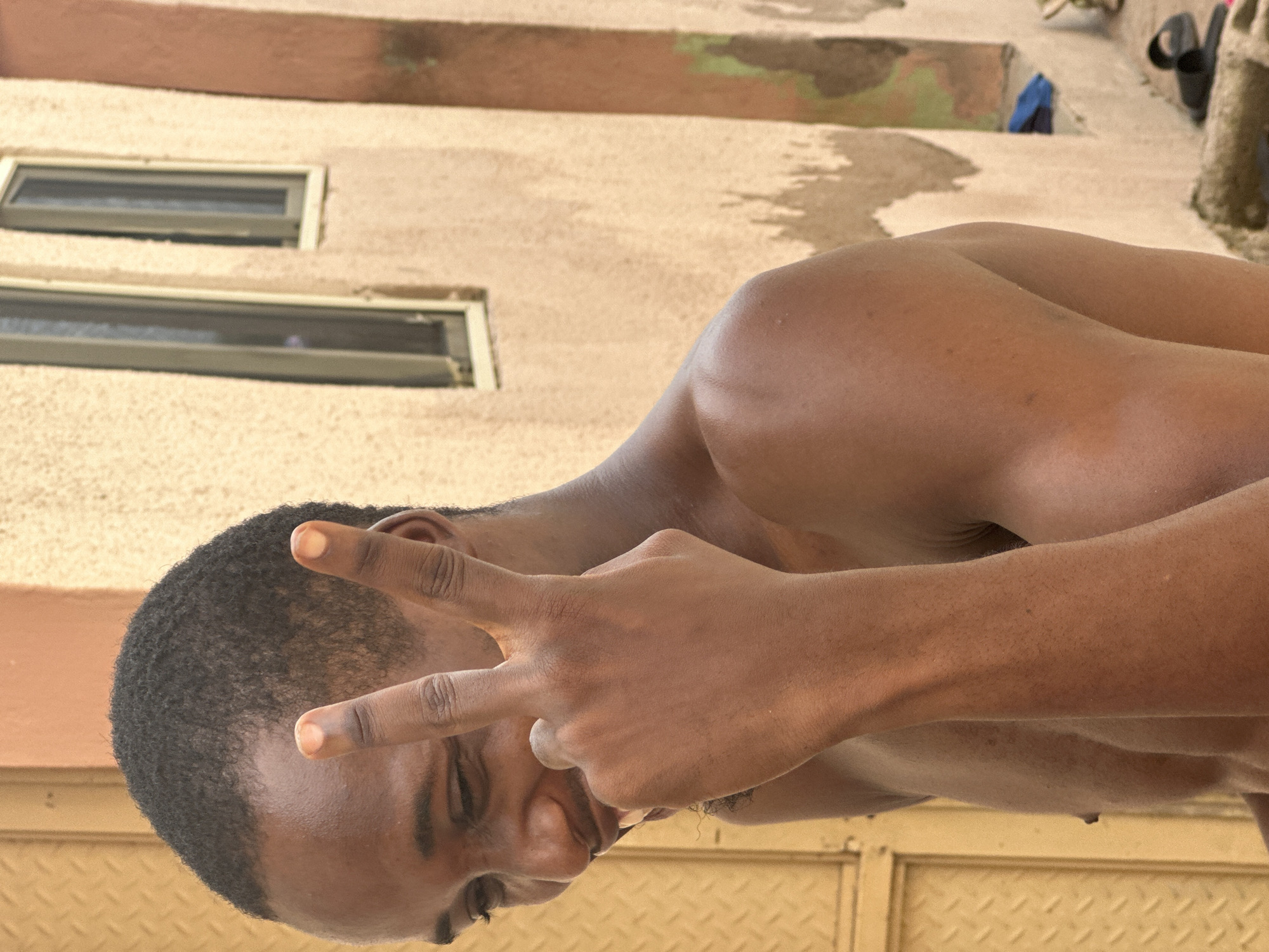 Everyday life around a home in Jauro Yinu, Nigeria