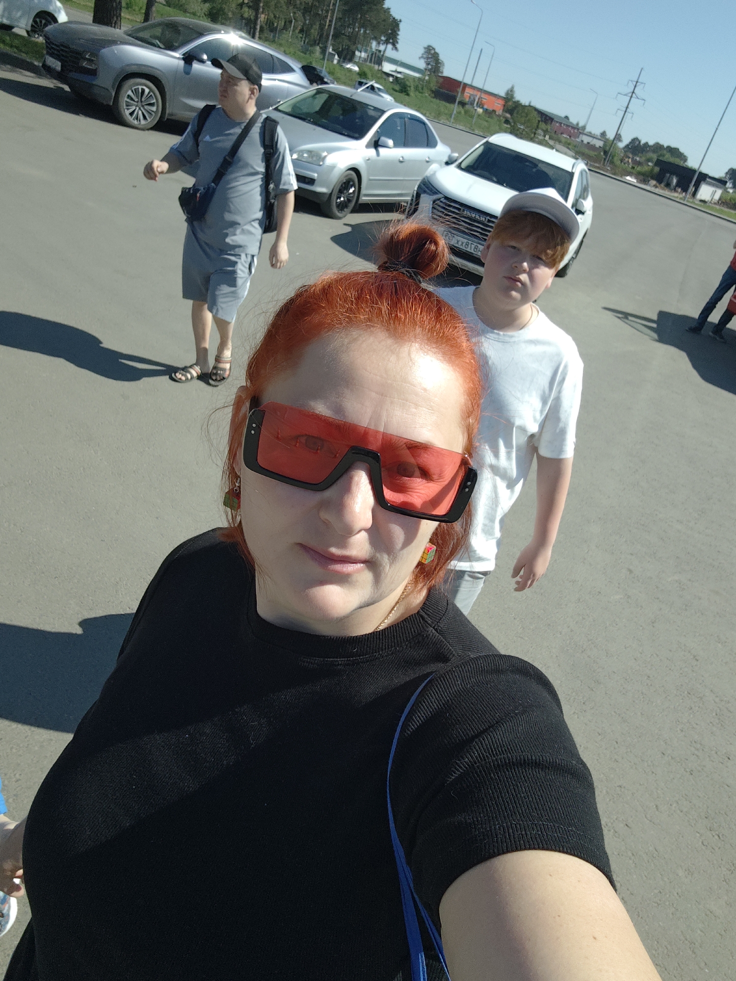 Family visits Teplyy Volna recreational facility in Votkinsk, Russia