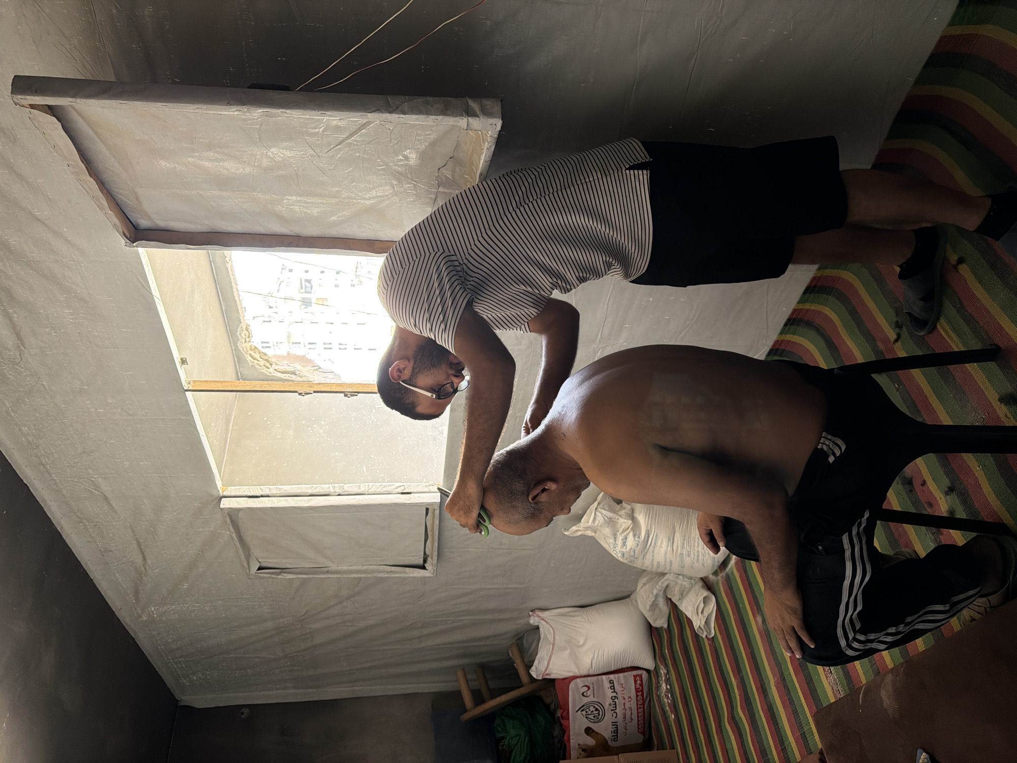 Everyday moments amid destruction in Gaza