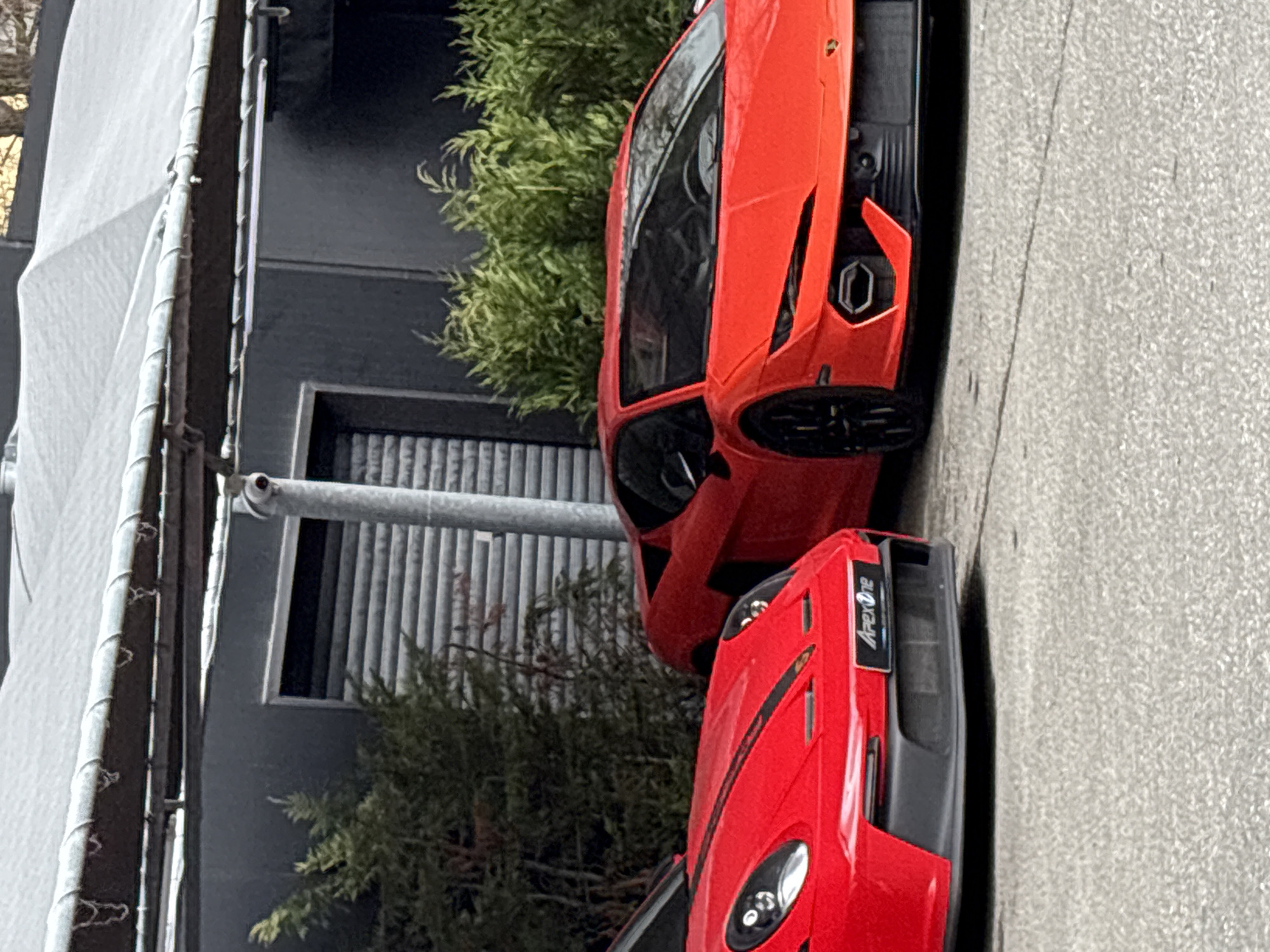 Luxury cars including Lamborghini spotted parked in Sofia