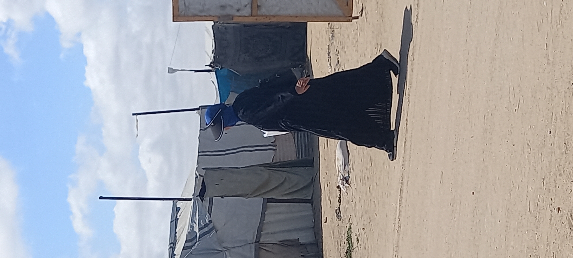Morning life documented in Khan Yunis displacement camps