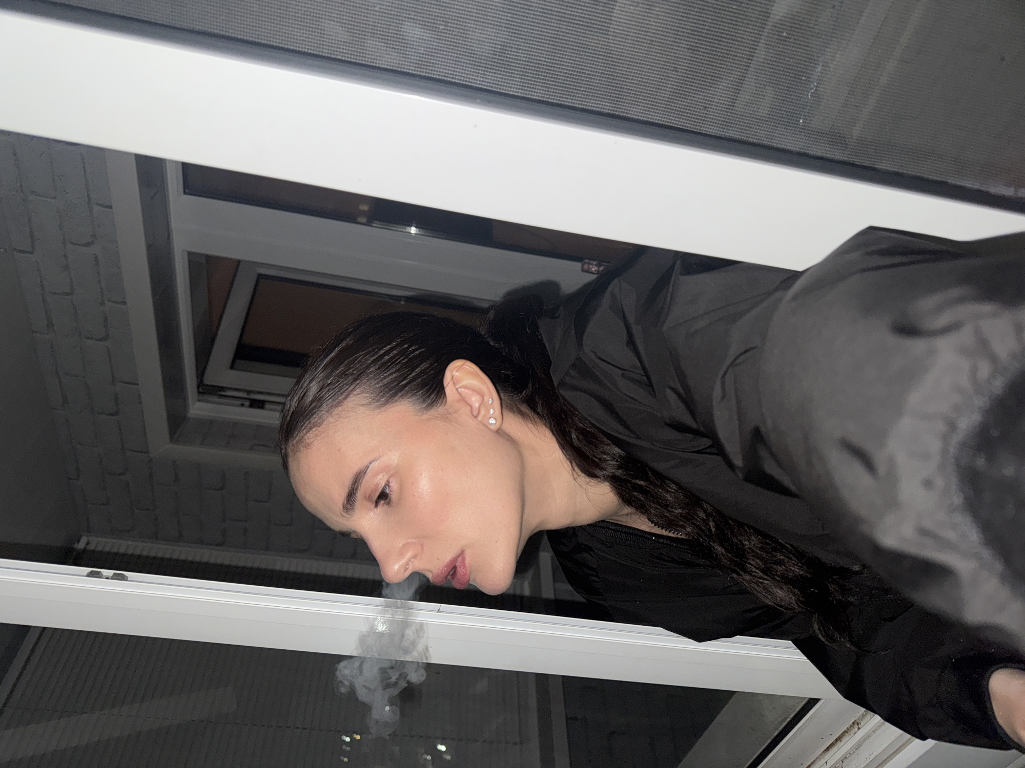 Woman Takes Mirror Selfies in Chaikovsky Home