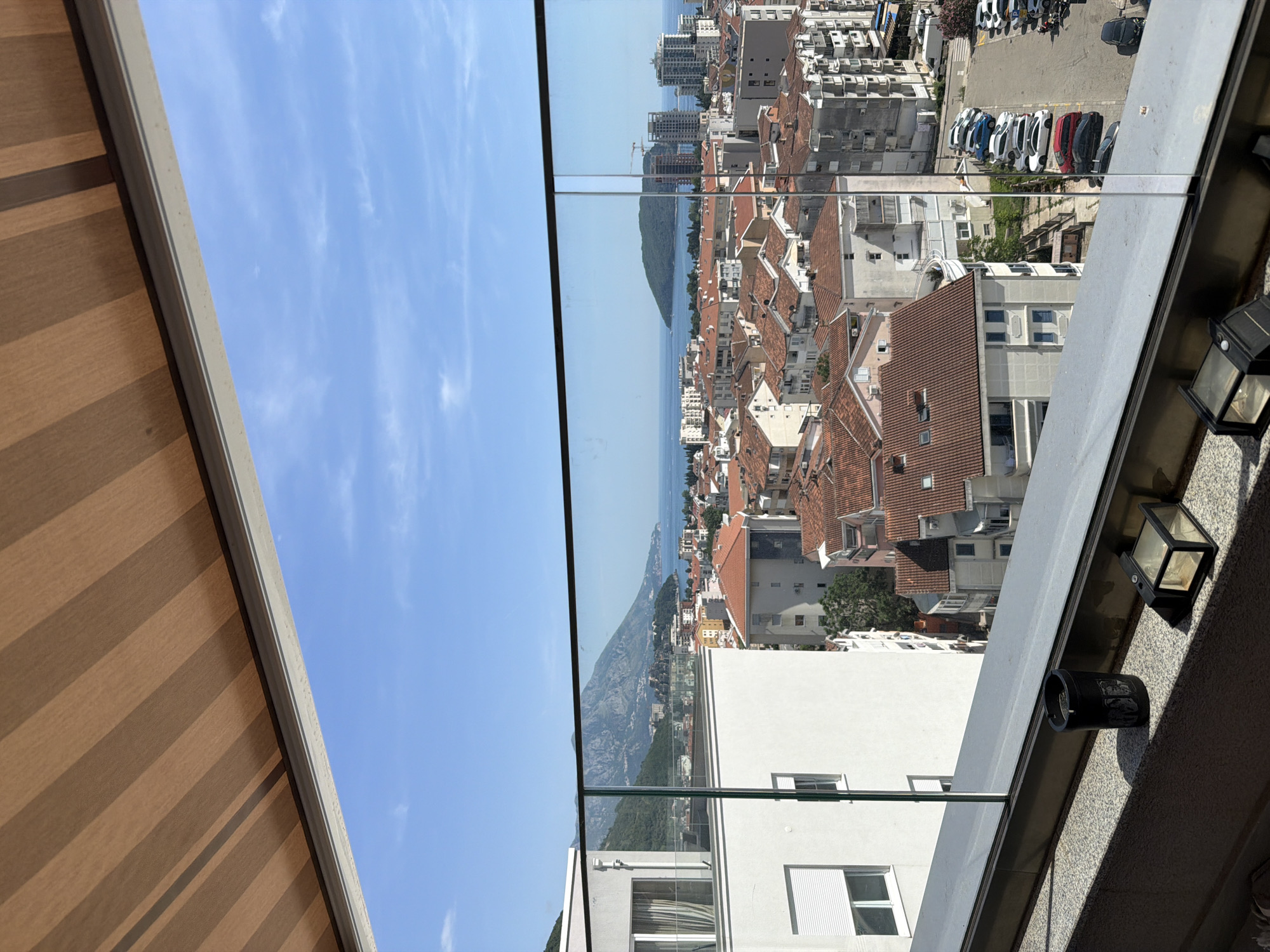 Quiet afternoon moments with sleeping Akita and cooking in Budva