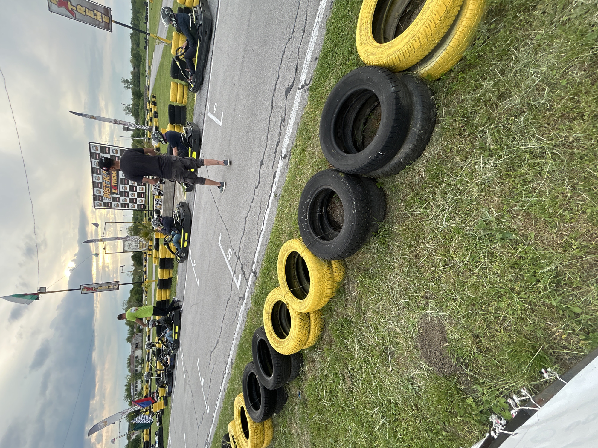 Go-kart track activity documented in Krasen, Bulgaria