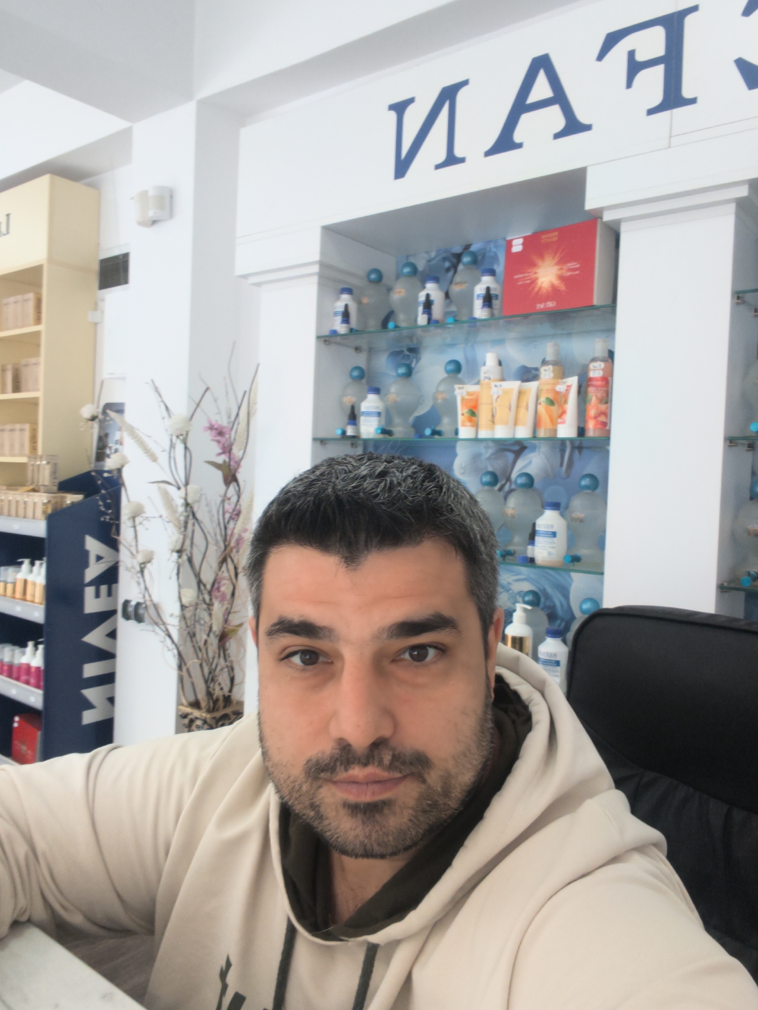 Perfume shop activity documented in Harmanli, Bulgaria