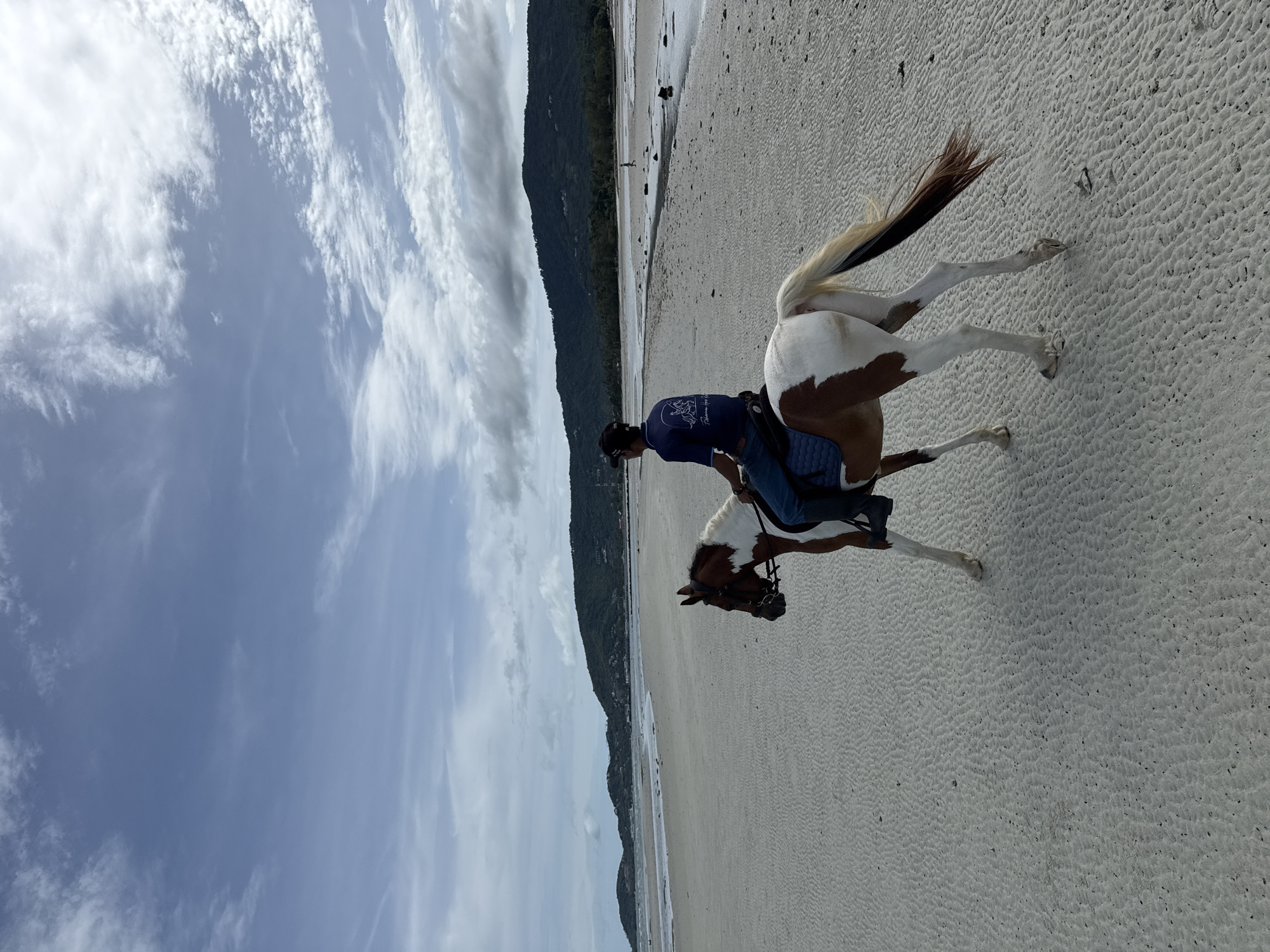 Horseback riding along the Ko Samui shoreline