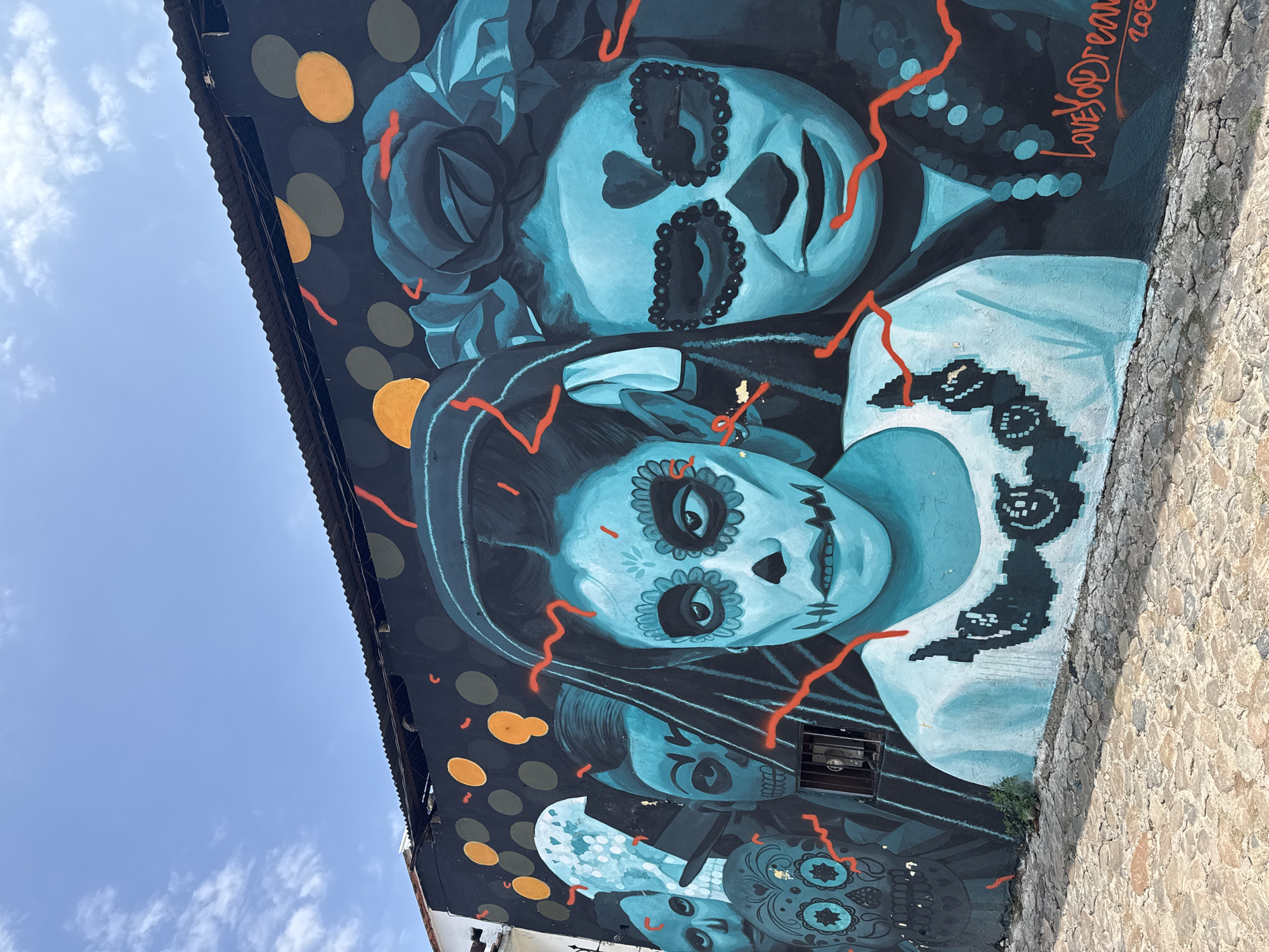 Day of Dead murals documented across Oaxaca City streets