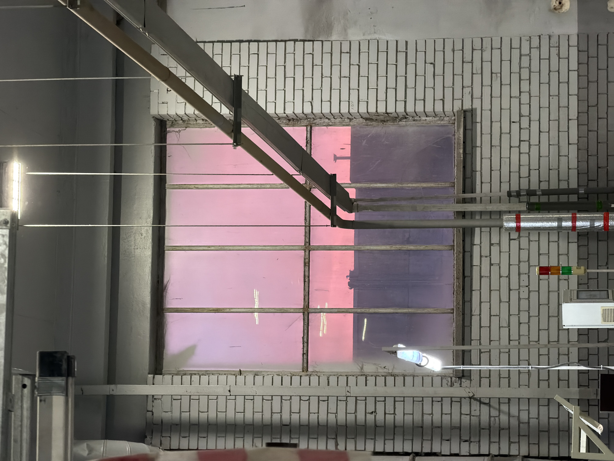 Dawn observations recorded inside Chaikovsky building and warehouse