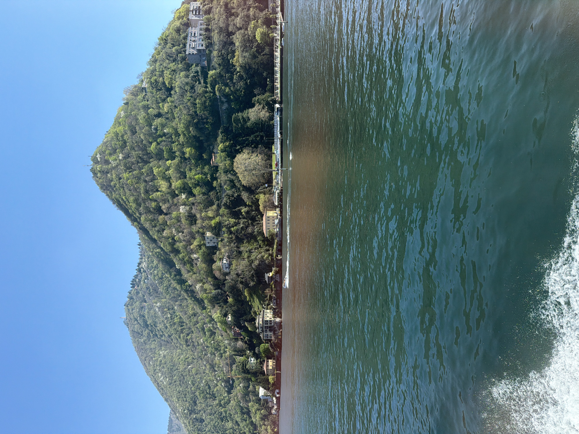 Lake Como scenic mountain view documented in Italy